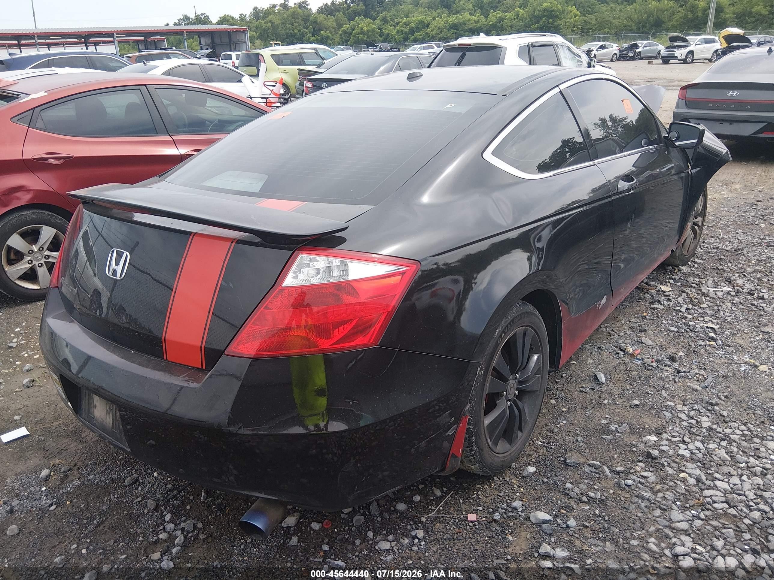 2010 Honda Accord 2.4 Ex-l Black vin: 1HGCS1B84AA008860