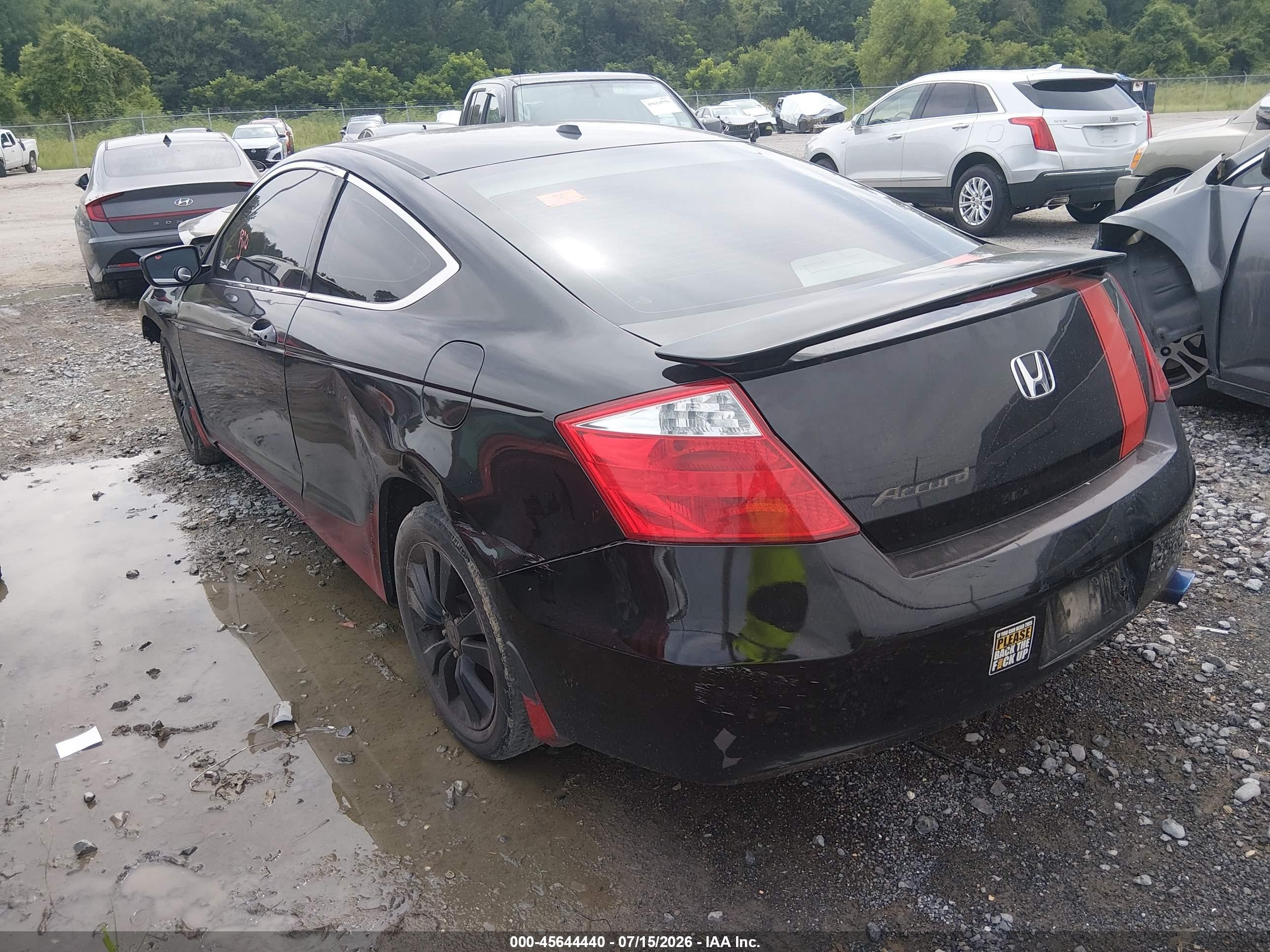 2010 Honda Accord 2.4 Ex-l Black vin: 1HGCS1B84AA008860