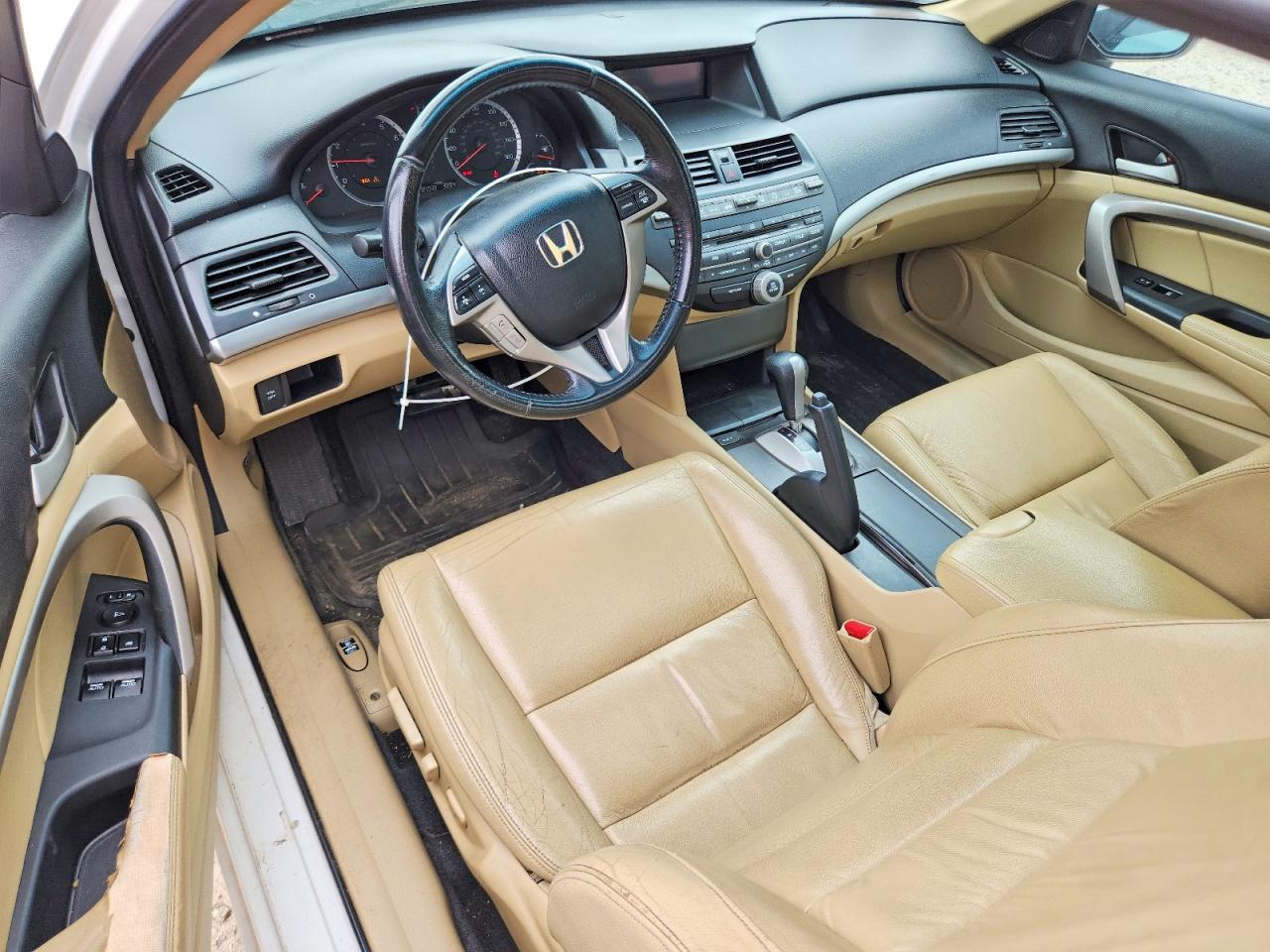 2010 Honda Accord Exl White vin: 1HGCS1B84AA012309