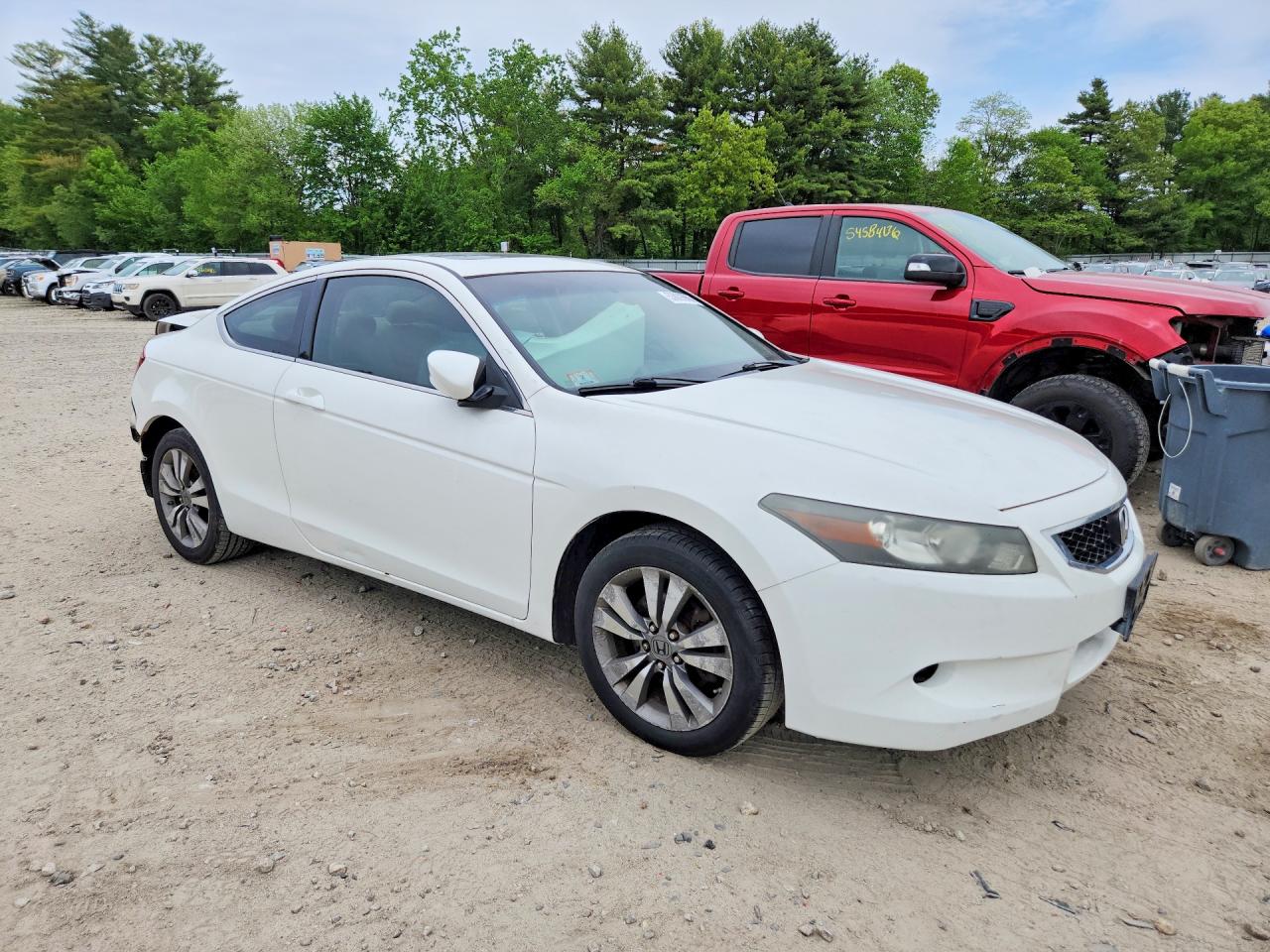 2010 Honda Accord Exl White vin: 1HGCS1B84AA012309