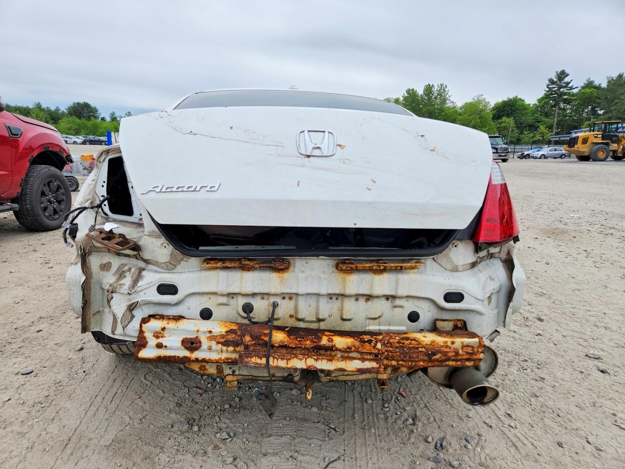 2010 Honda Accord Exl White vin: 1HGCS1B84AA012309