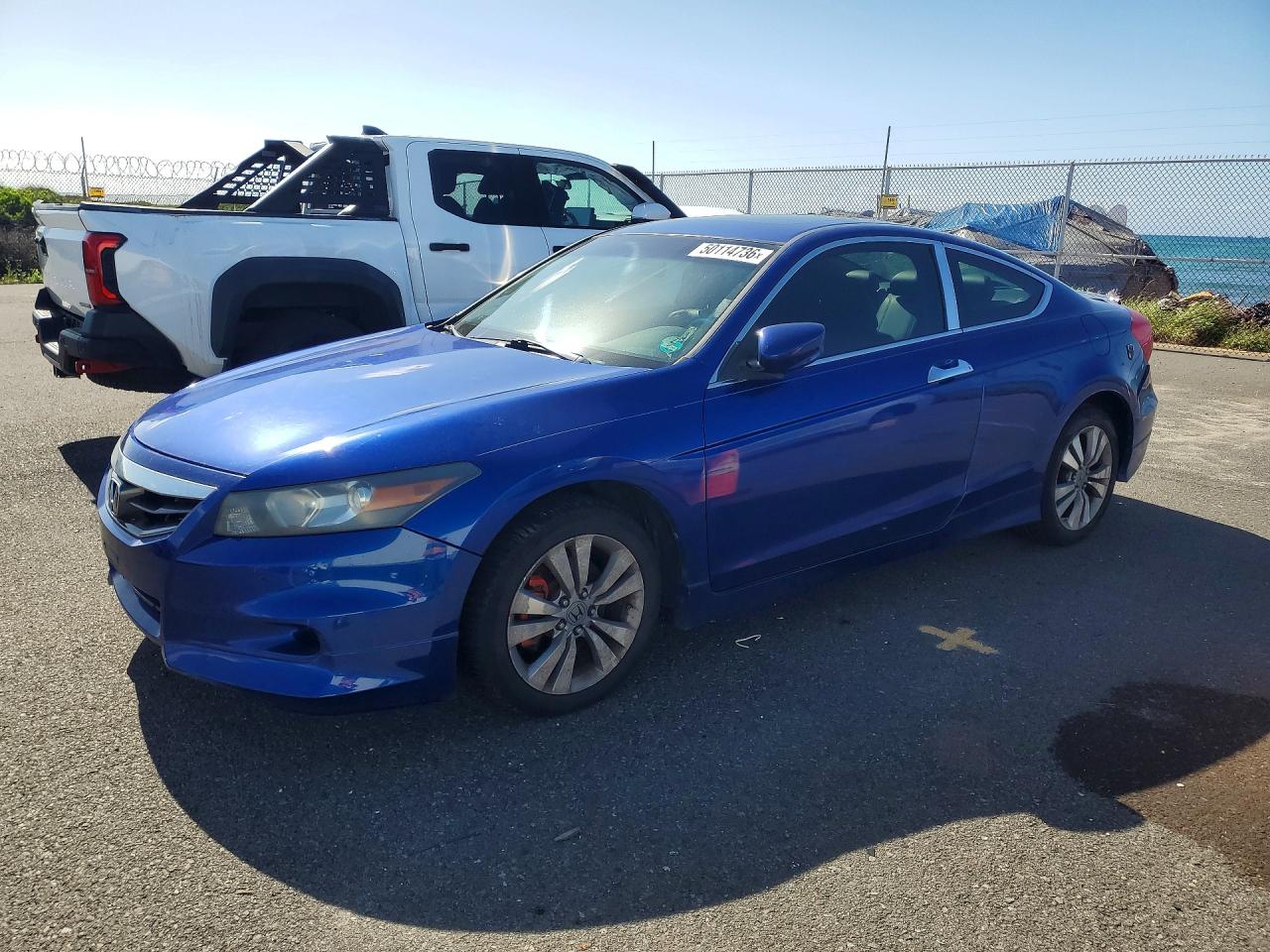2011 Honda Accord Exl Blue vin: 1HGCS1B84BA012392