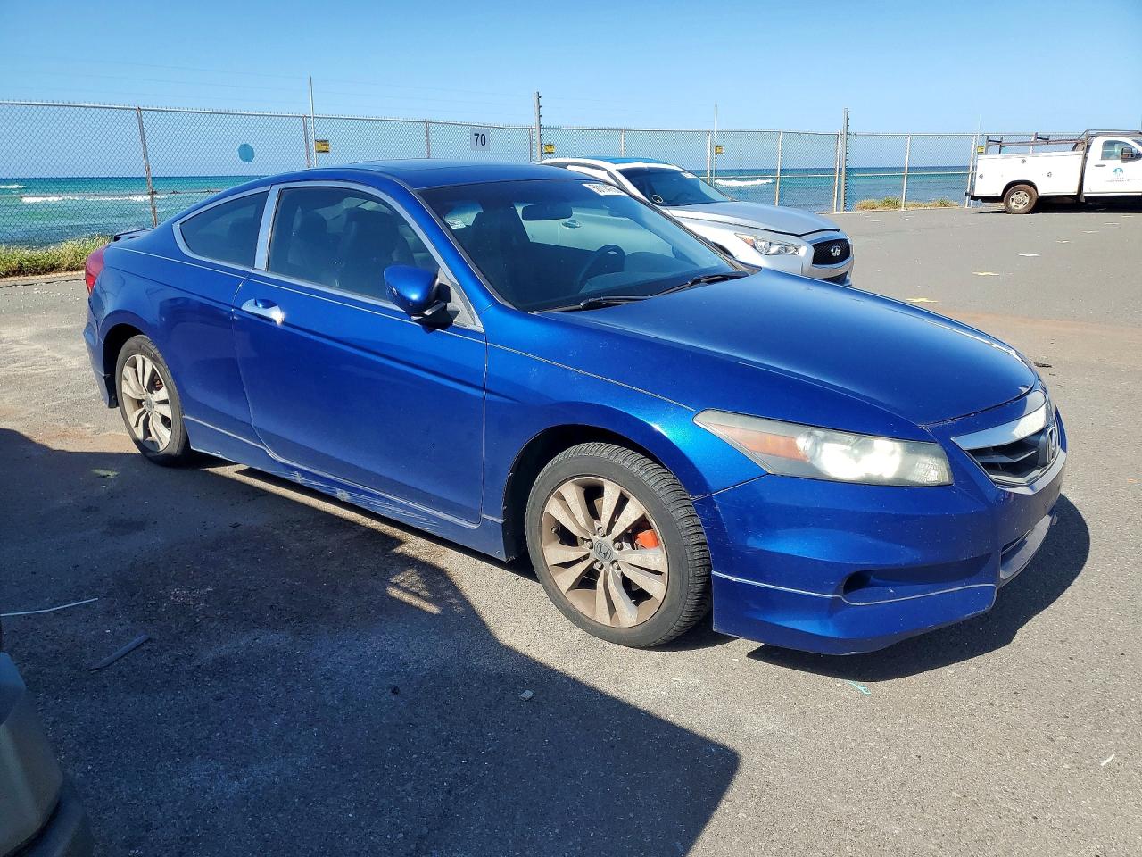 2011 Honda Accord Exl Blue vin: 1HGCS1B84BA012392