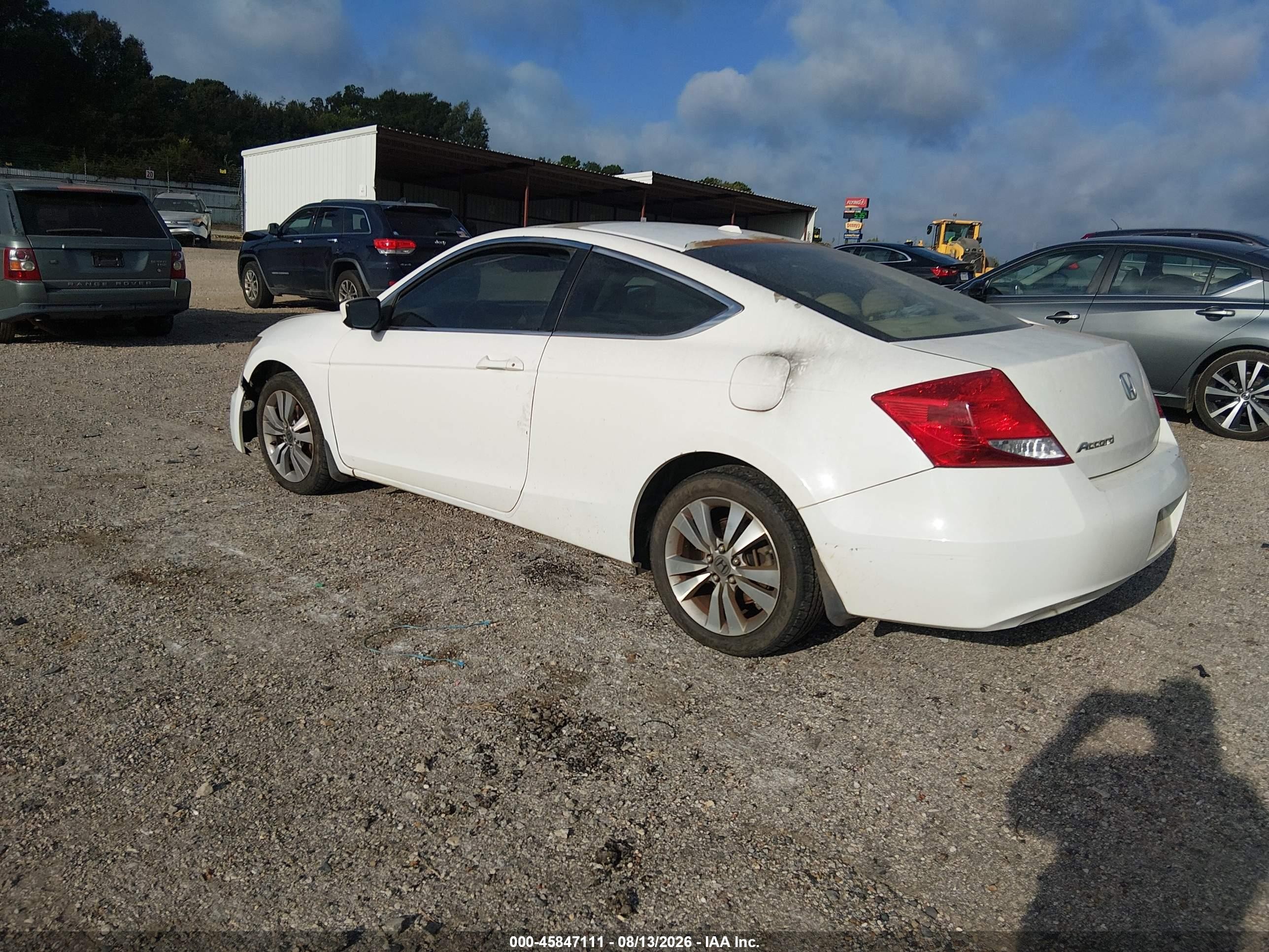 2011 Honda Accord 2.4 Ex-l White vin: 1HGCS1B84BA013932