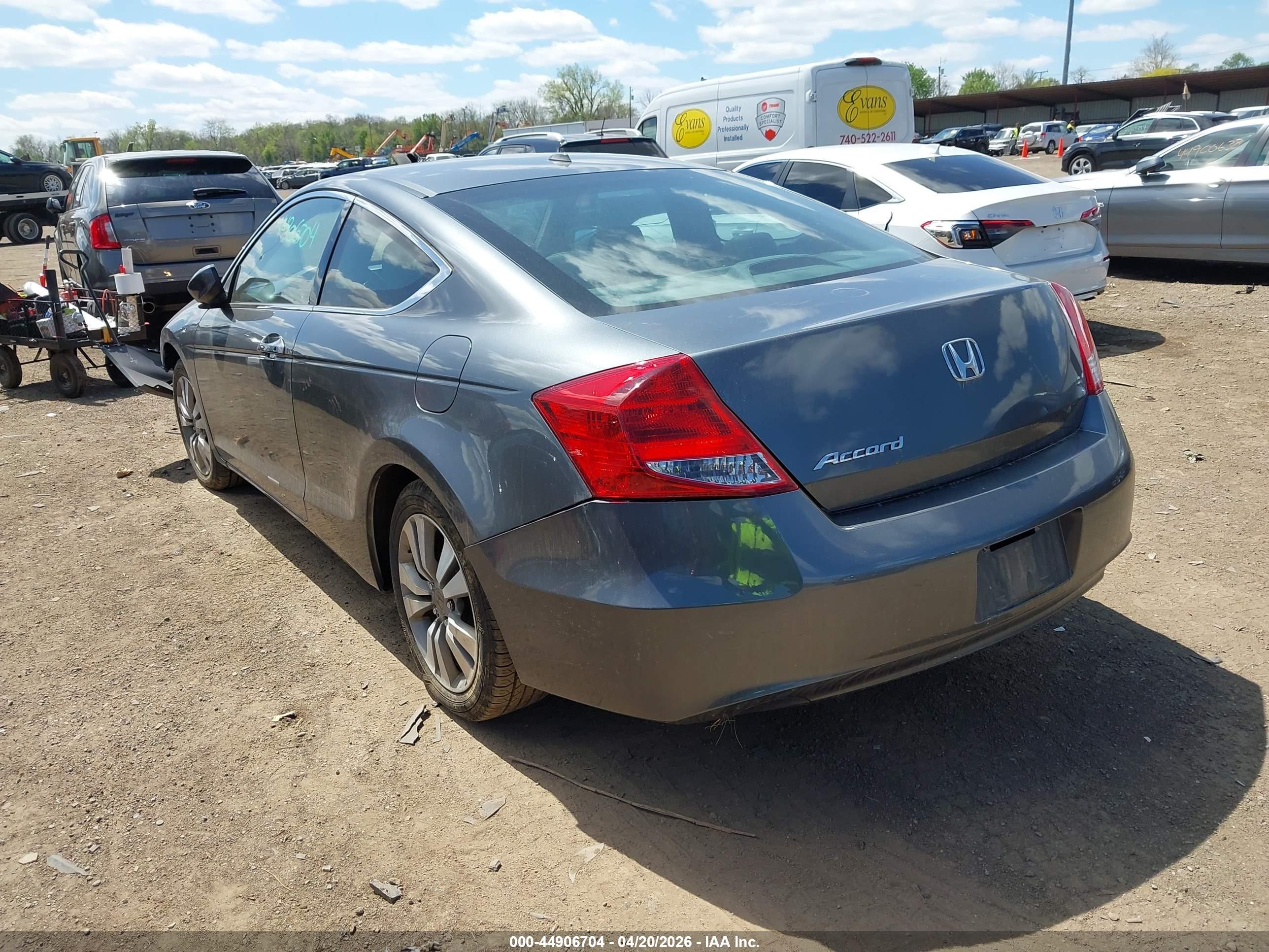 2012 Honda Accord 2.4 Ex-l Gray vin: 1HGCS1B84CA000650