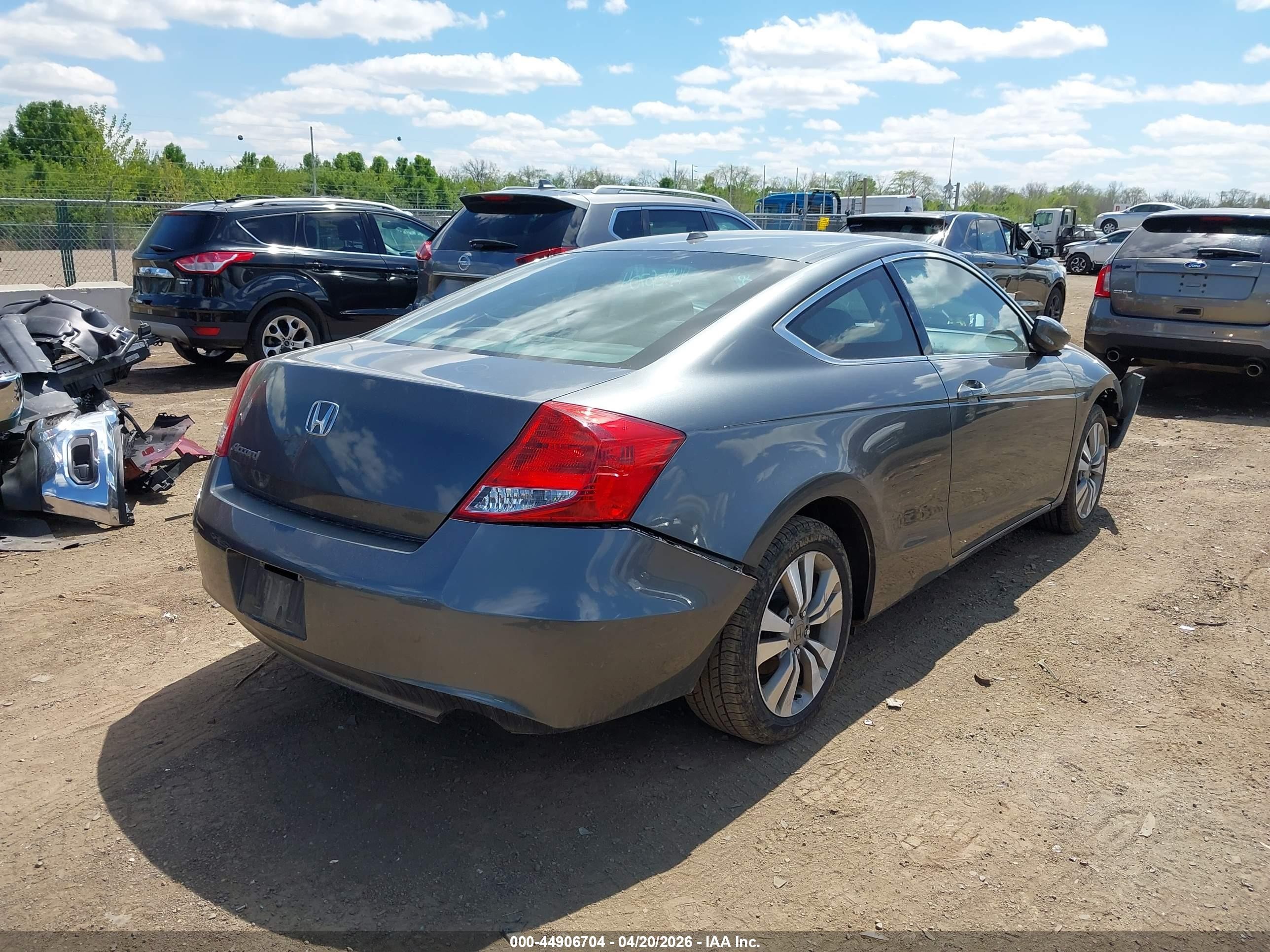 2012 Honda Accord 2.4 Ex-l Gray vin: 1HGCS1B84CA000650