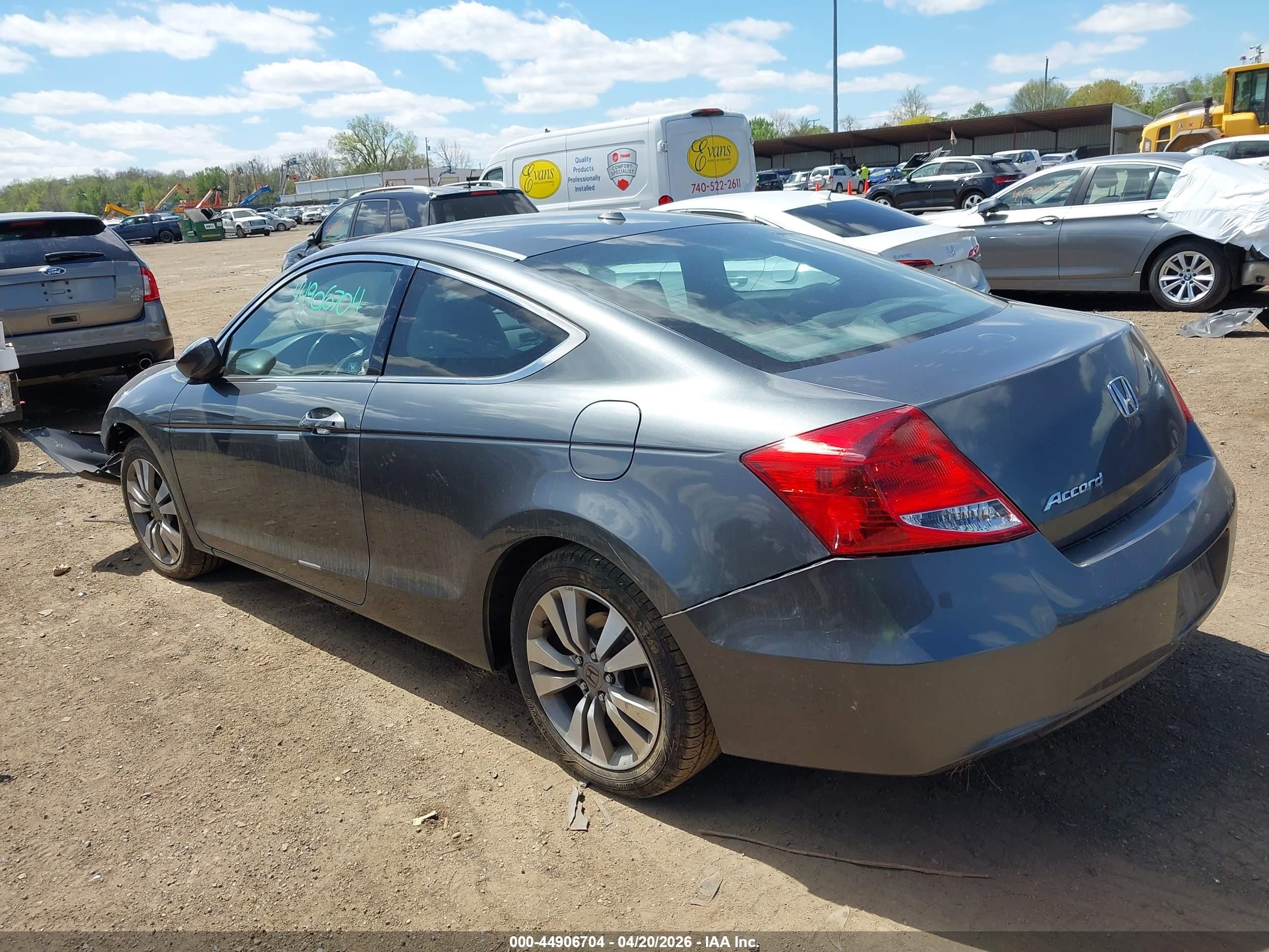 2012 Honda Accord 2.4 Ex-l Gray vin: 1HGCS1B84CA000650