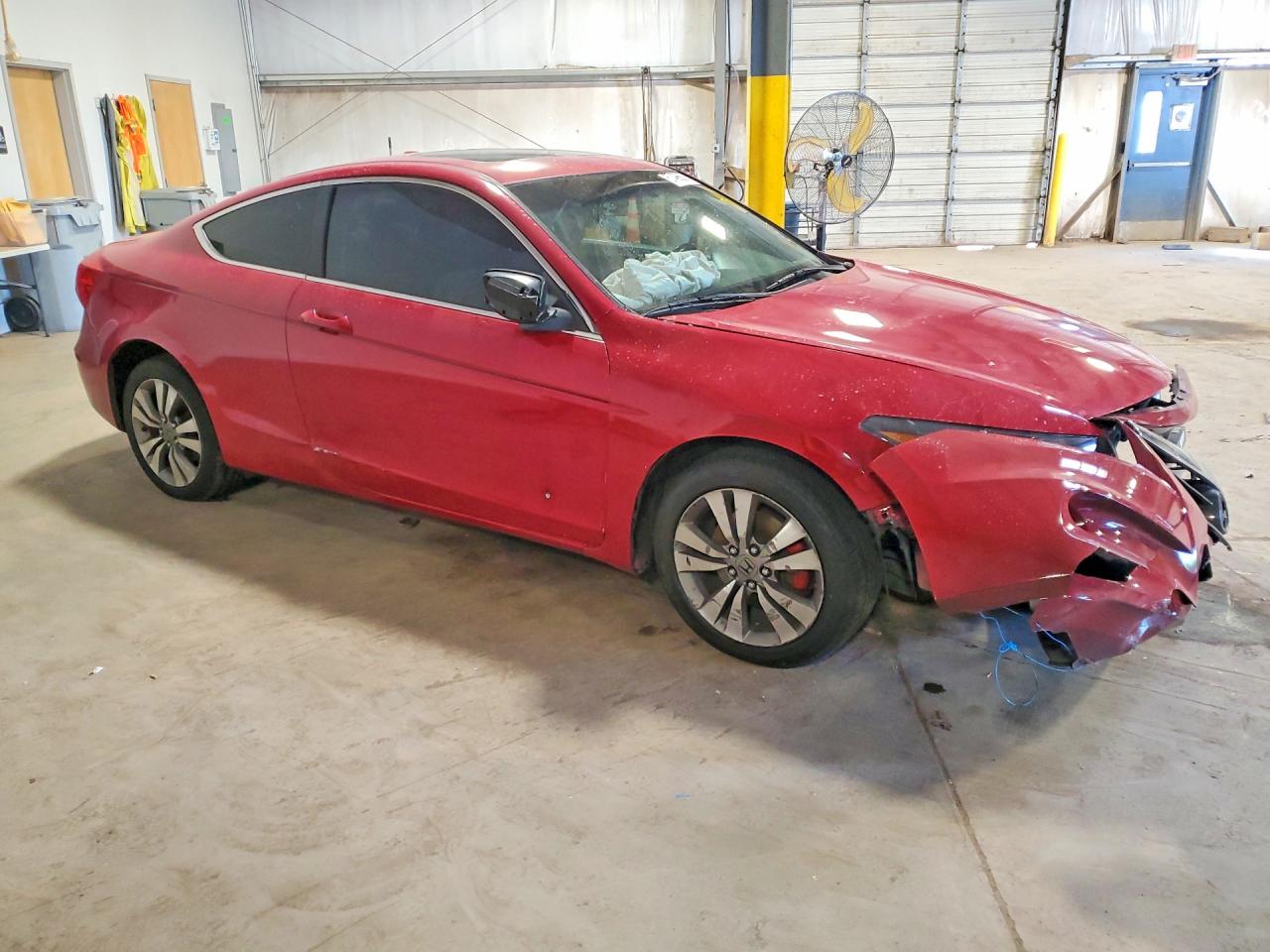 2012 Honda Accord Exl Red vin: 1HGCS1B84CA022003