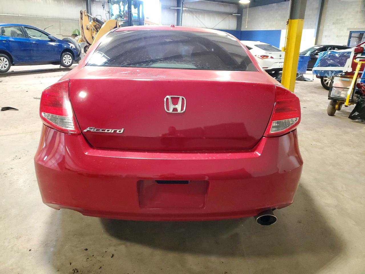 2012 Honda Accord Exl Red vin: 1HGCS1B84CA022003