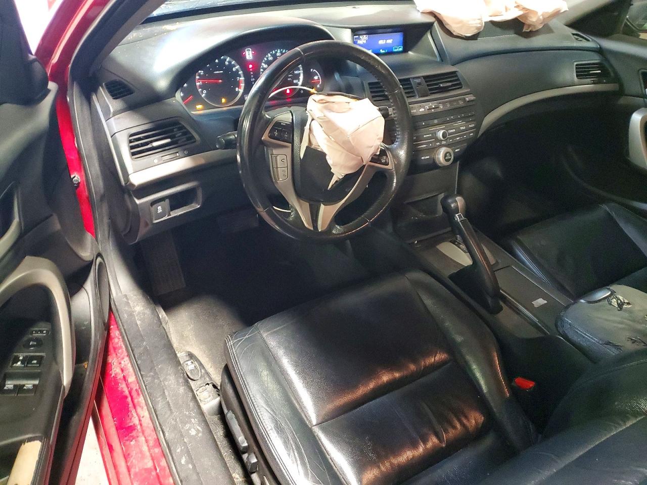 2012 Honda Accord Exl Red vin: 1HGCS1B84CA022003