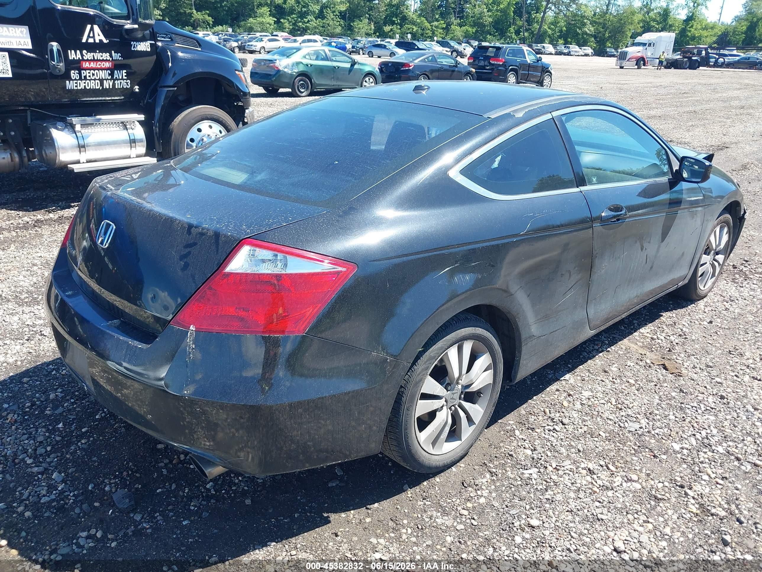 2010 Honda Accord 2.4 Ex-l Black vin: 1HGCS1B85AA014604