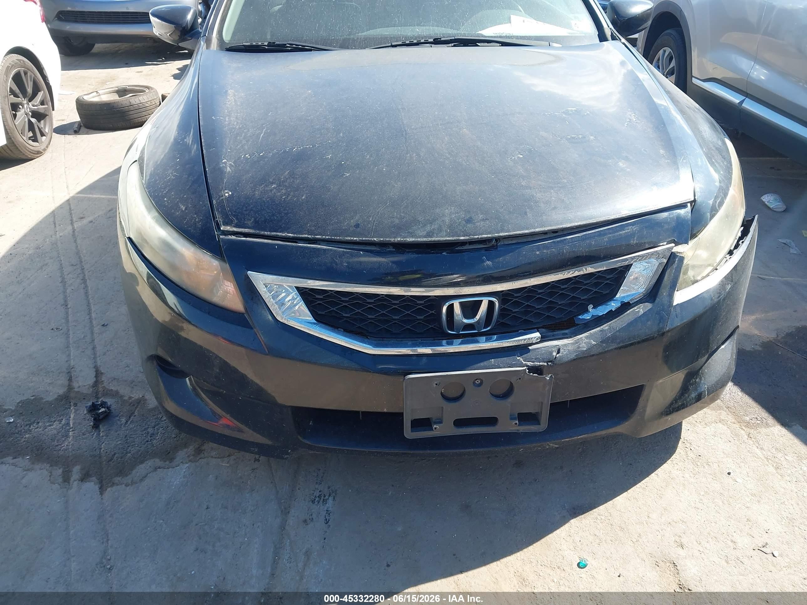 2010 Honda Accord 2.4 Ex-l Black vin: 1HGCS1B85AA019995
