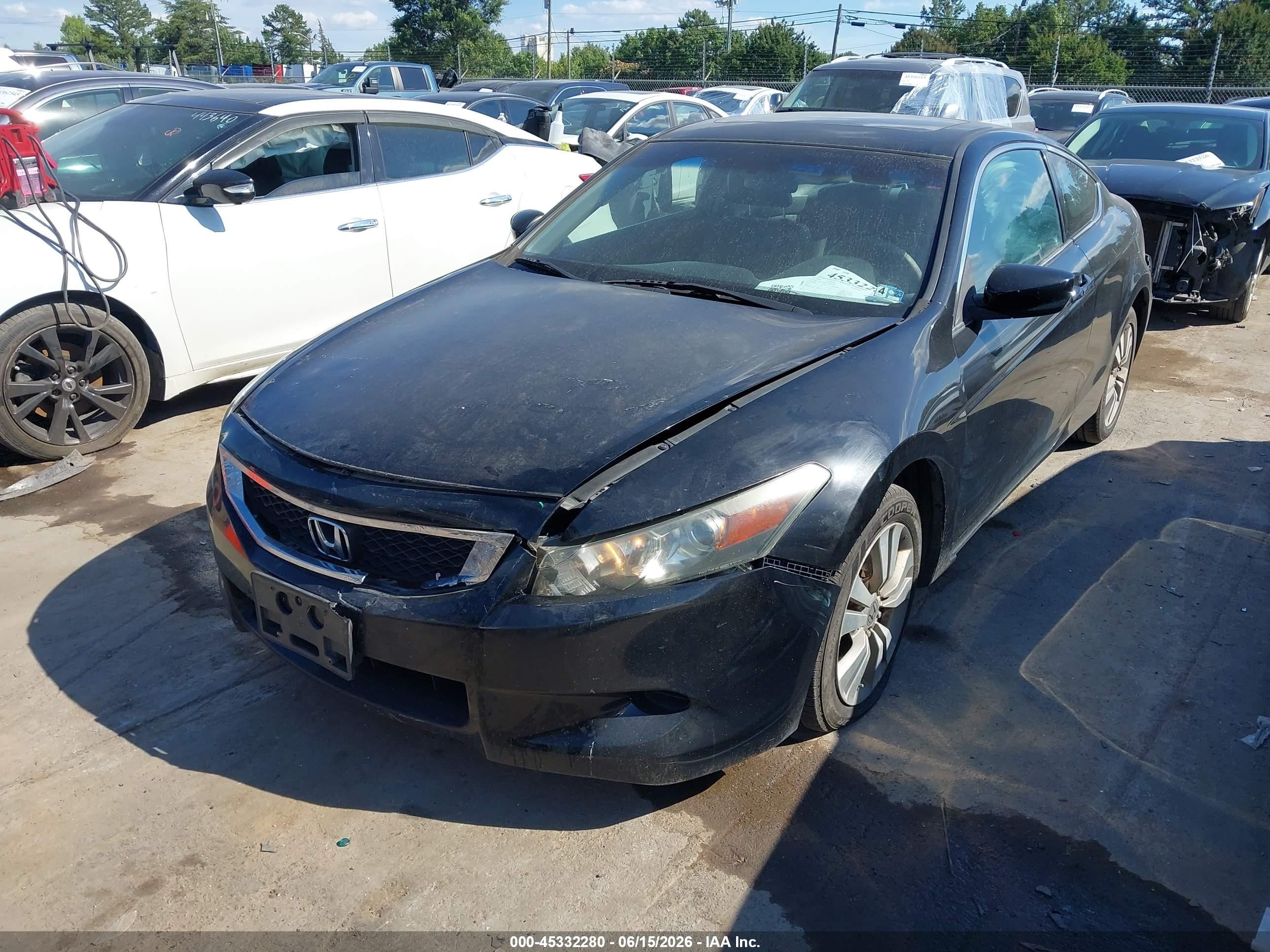 2010 Honda Accord 2.4 Ex-l Black vin: 1HGCS1B85AA019995