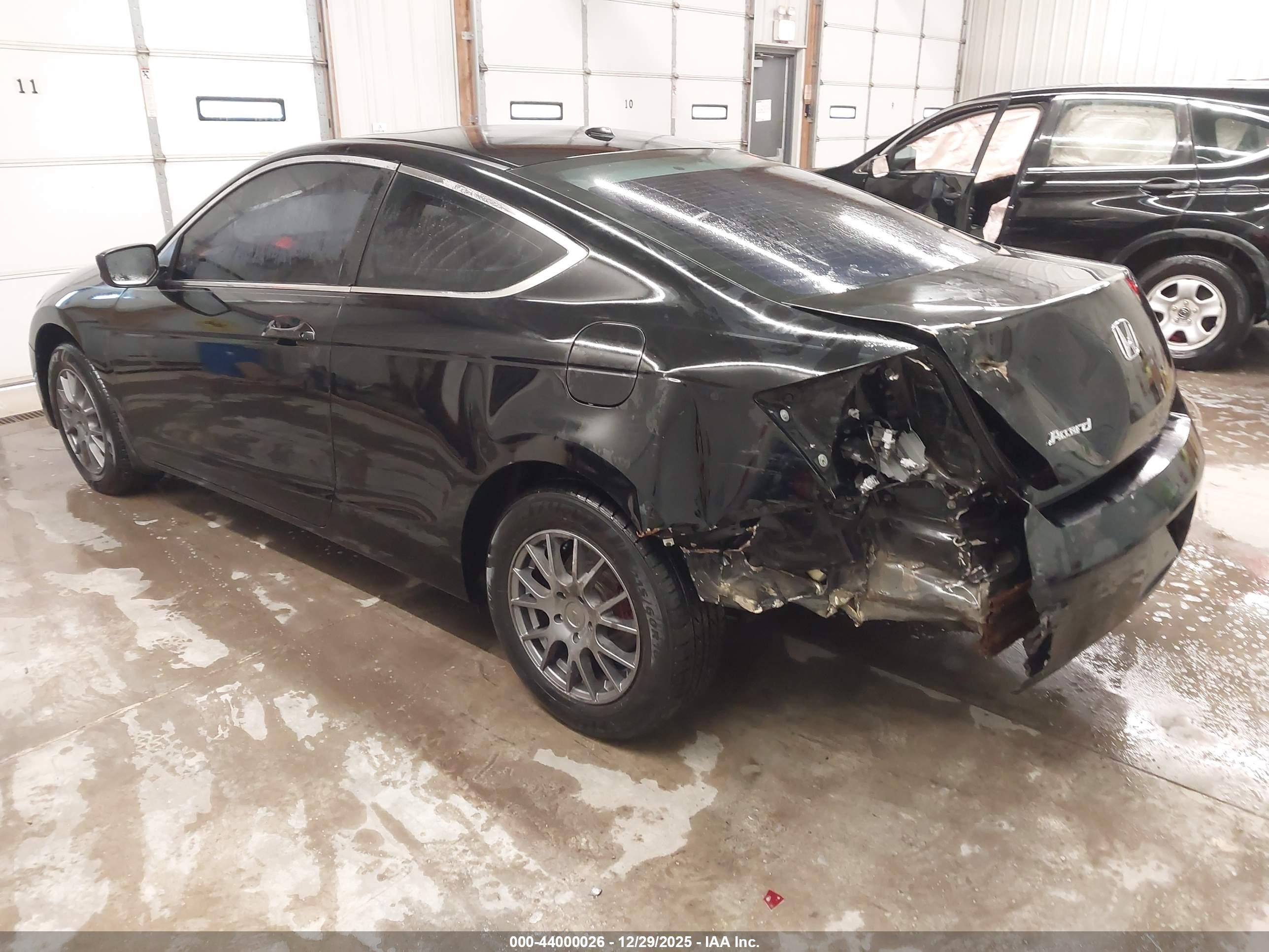 2011 Honda Accord 2.4 Ex-l Black vin: 1HGCS1B85BA003667