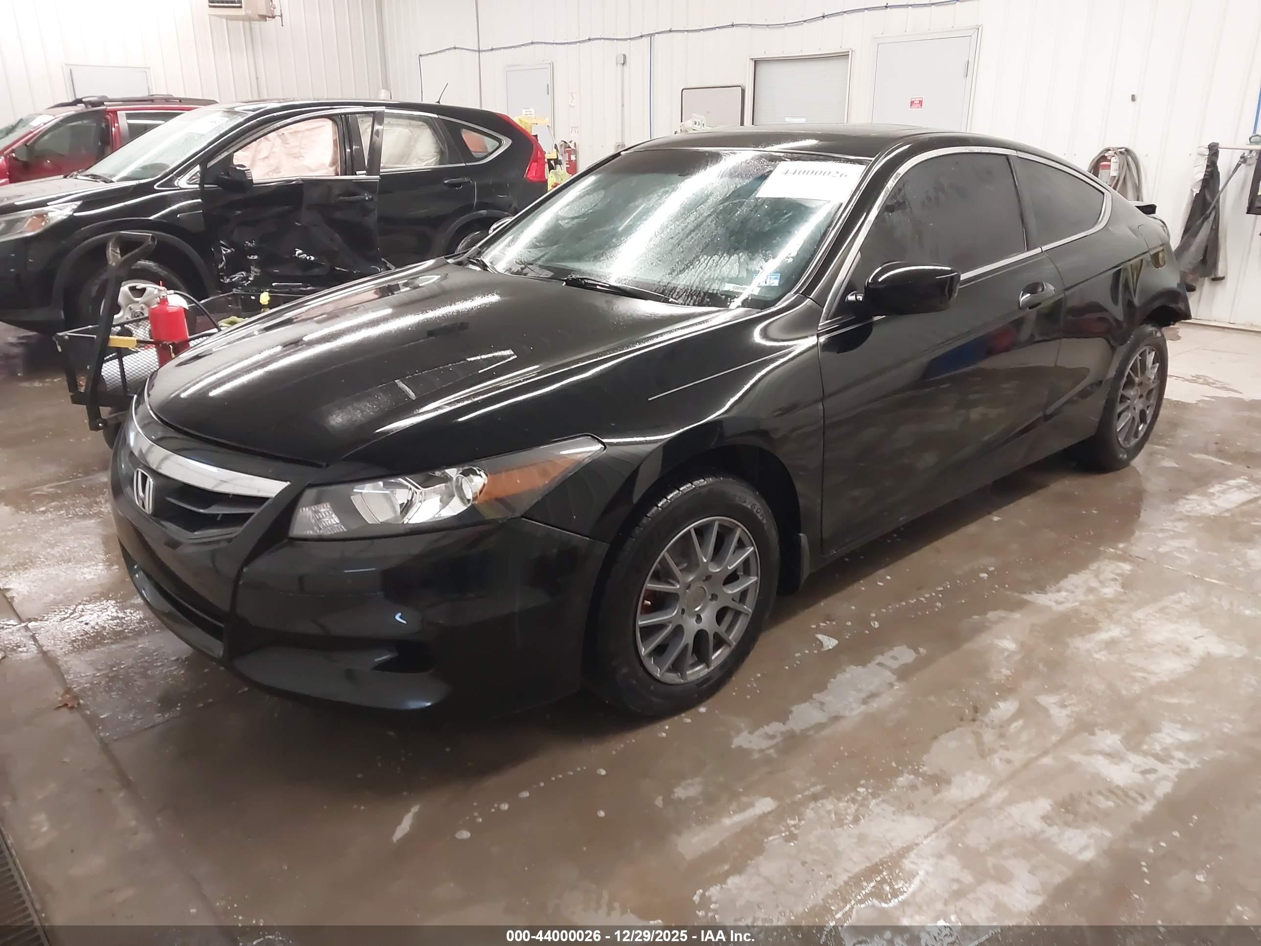 2011 Honda Accord 2.4 Ex-l Black vin: 1HGCS1B85BA003667
