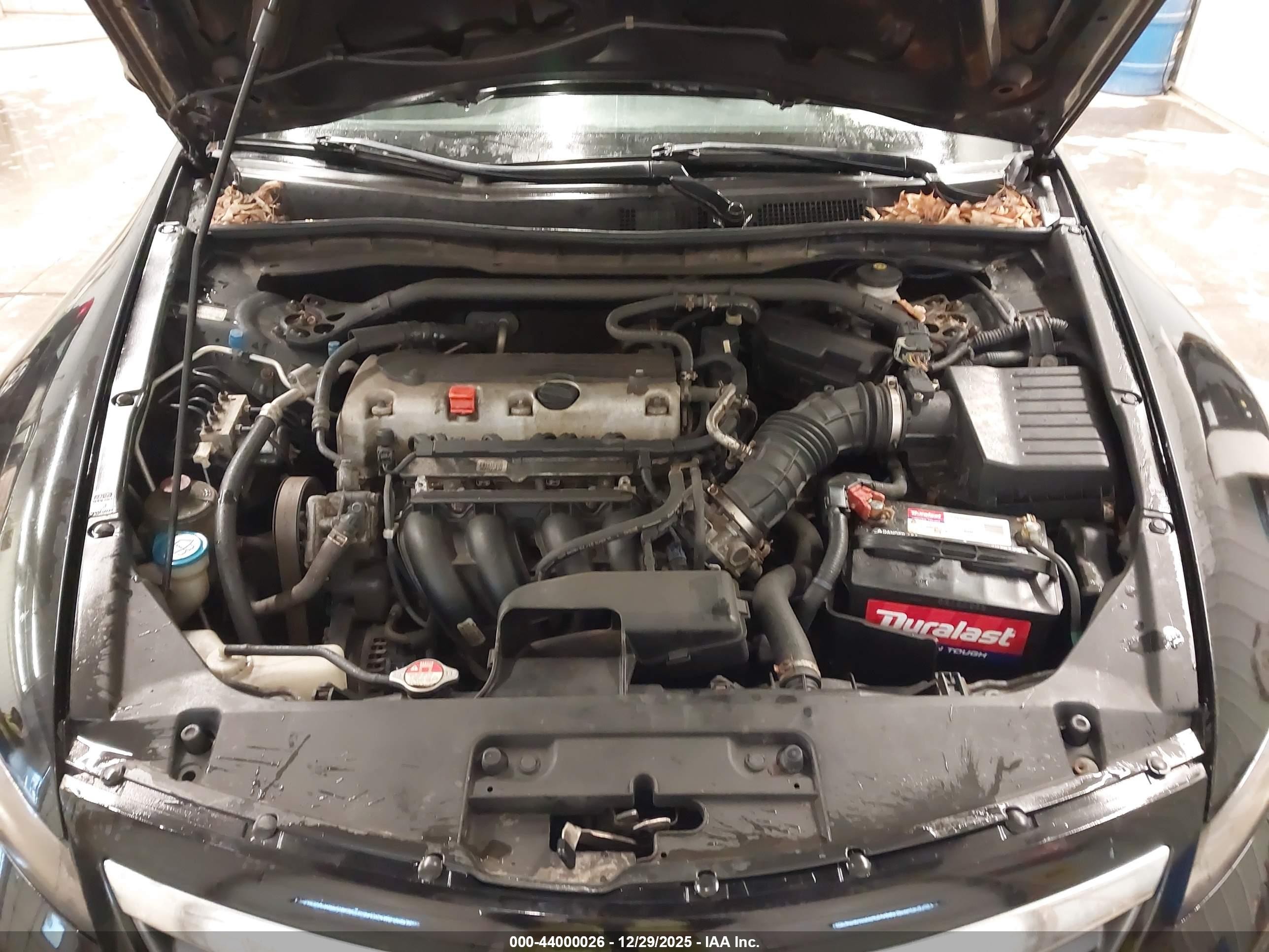 2011 Honda Accord 2.4 Ex-l Black vin: 1HGCS1B85BA003667