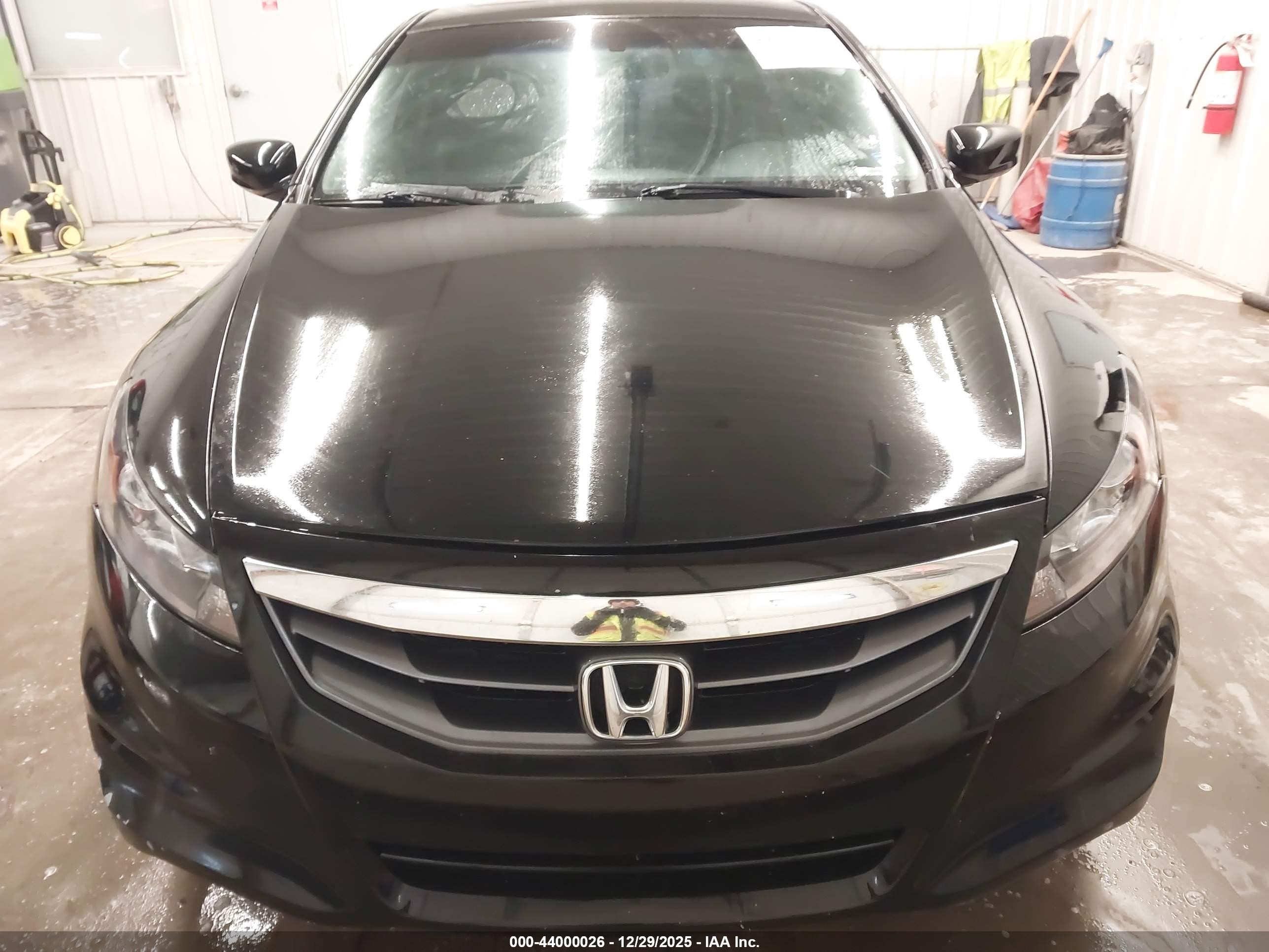 2011 Honda Accord 2.4 Ex-l Black vin: 1HGCS1B85BA003667