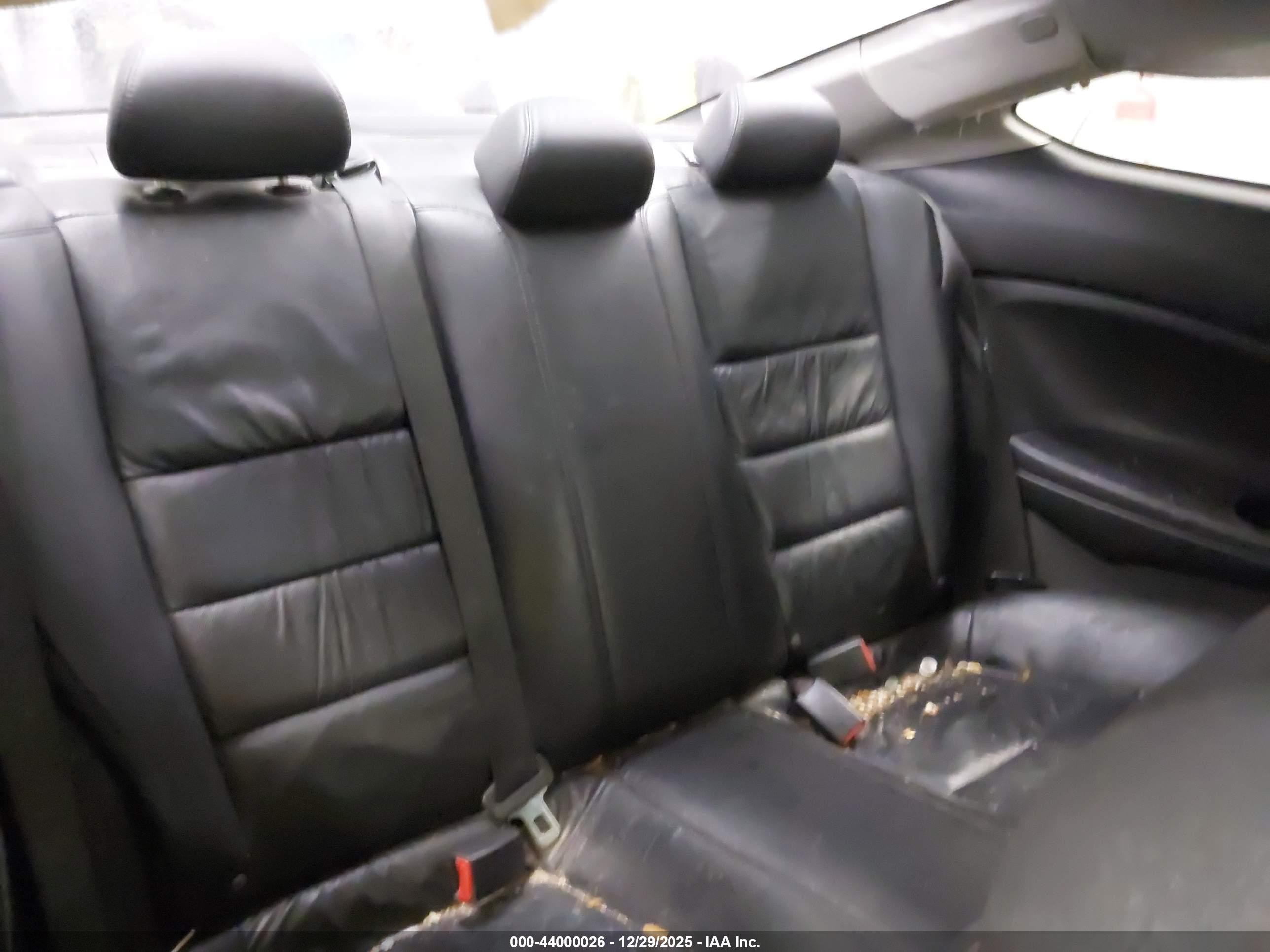 2011 Honda Accord 2.4 Ex-l Black vin: 1HGCS1B85BA003667