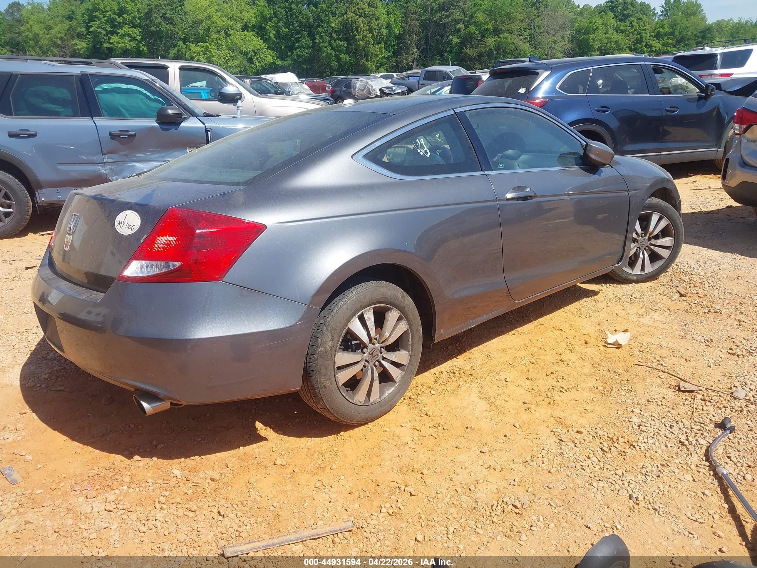2011 Honda Accord 2.4 Ex-l Gray vin: 1HGCS1B85BA006441