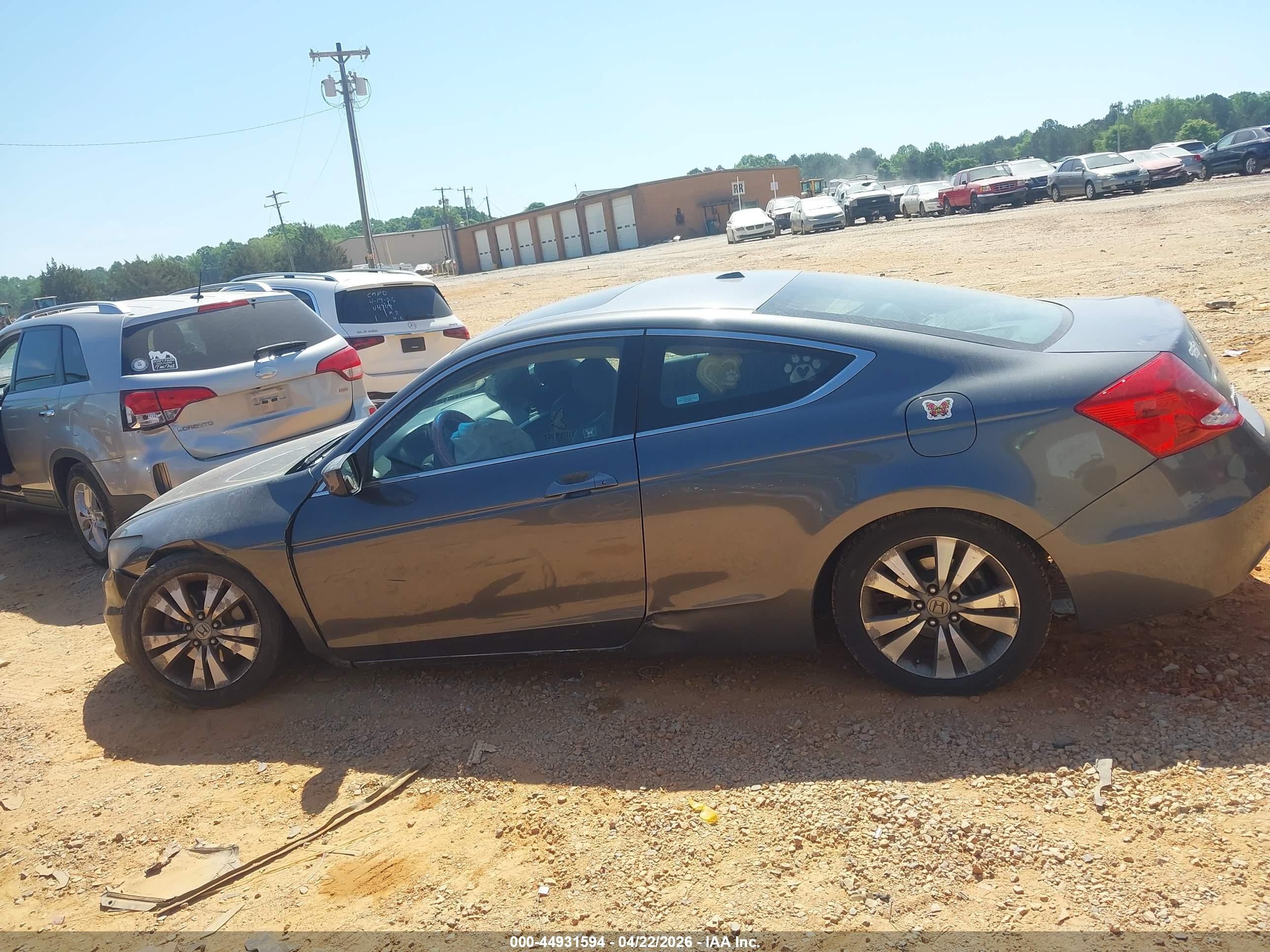 2011 Honda Accord 2.4 Ex-l Gray vin: 1HGCS1B85BA006441
