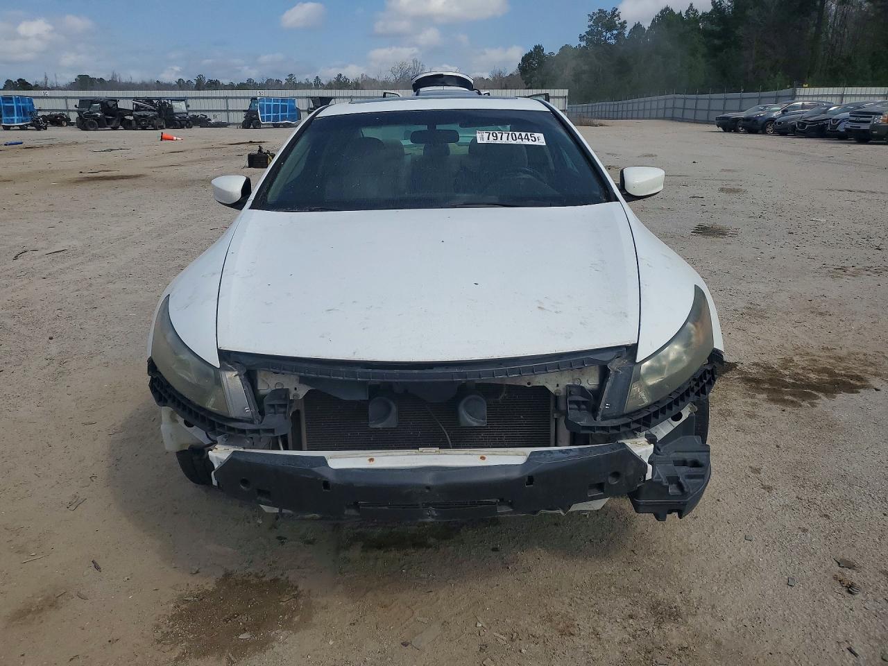 2011 Honda Accord Exl White vin: 1HGCS1B85BA011817