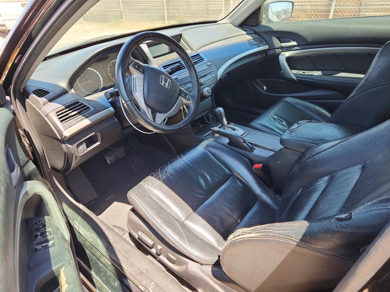 2012 Honda Accord Exl Черный vin: 1HGCS1B85CA004190