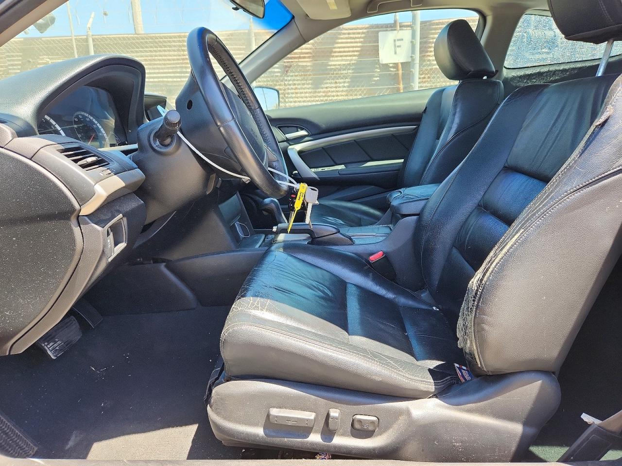 2012 Honda Accord Exl Черный vin: 1HGCS1B85CA004190