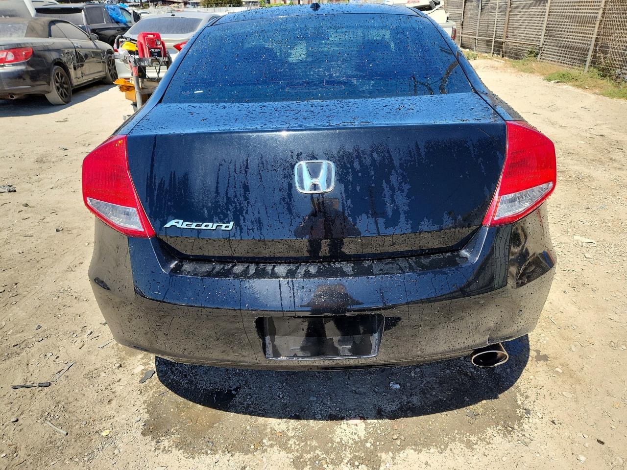 2012 Honda Accord Exl Черный vin: 1HGCS1B85CA004190