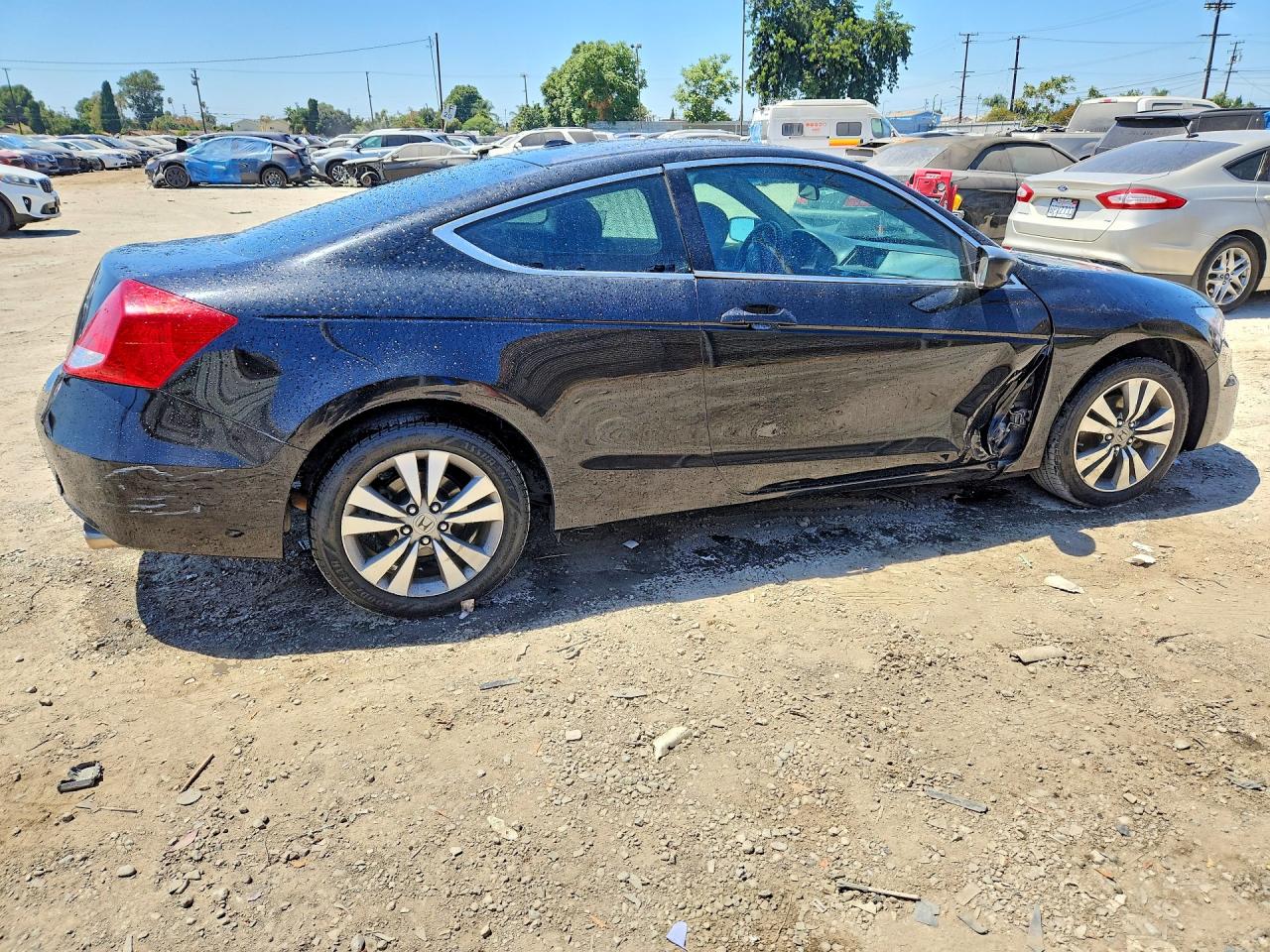 2012 Honda Accord Exl Черный vin: 1HGCS1B85CA004190