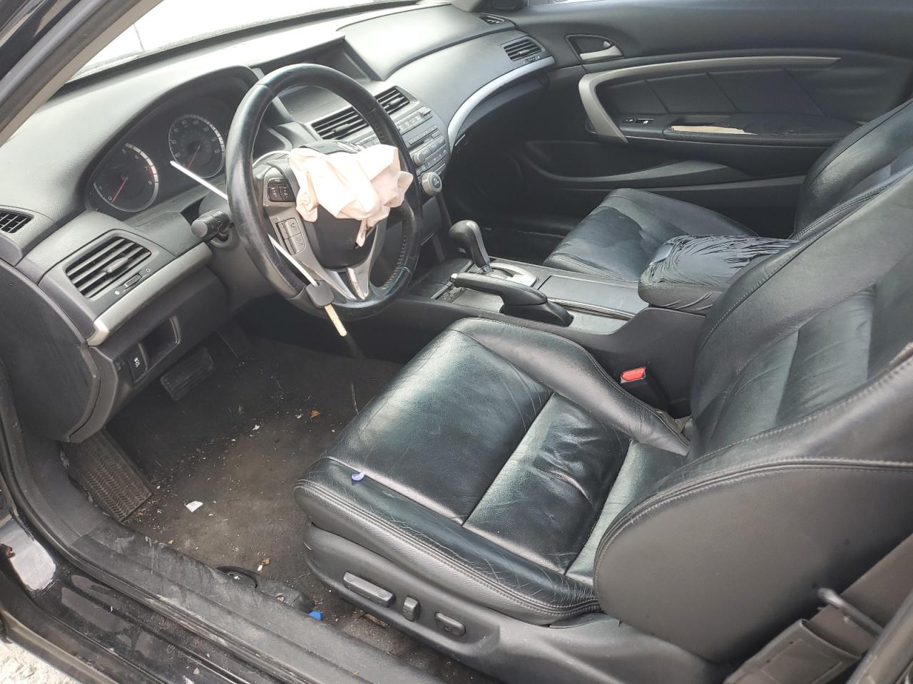 2011 Honda Accord Exl Black vin: 1HGCS1B86BA002964