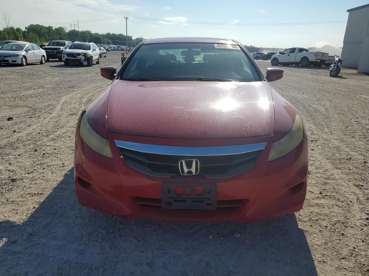 2011 Honda Accord Exl Red vin: 1HGCS1B86BA005962
