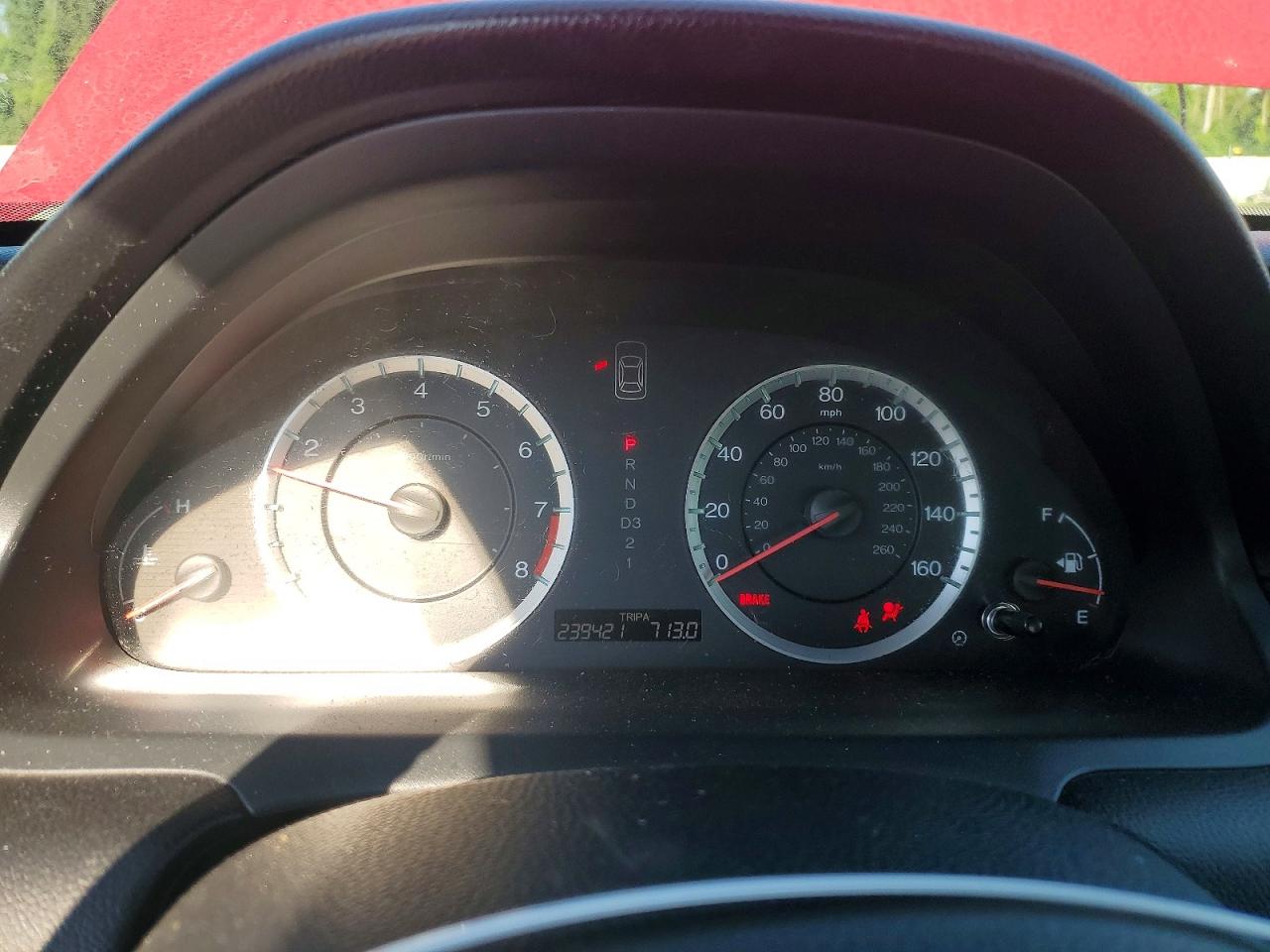 2011 Honda Accord Exl Red vin: 1HGCS1B86BA005962