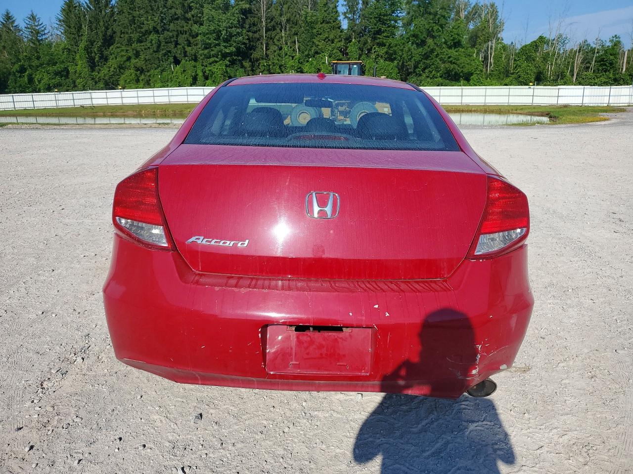 2011 Honda Accord Exl Red vin: 1HGCS1B86BA005962