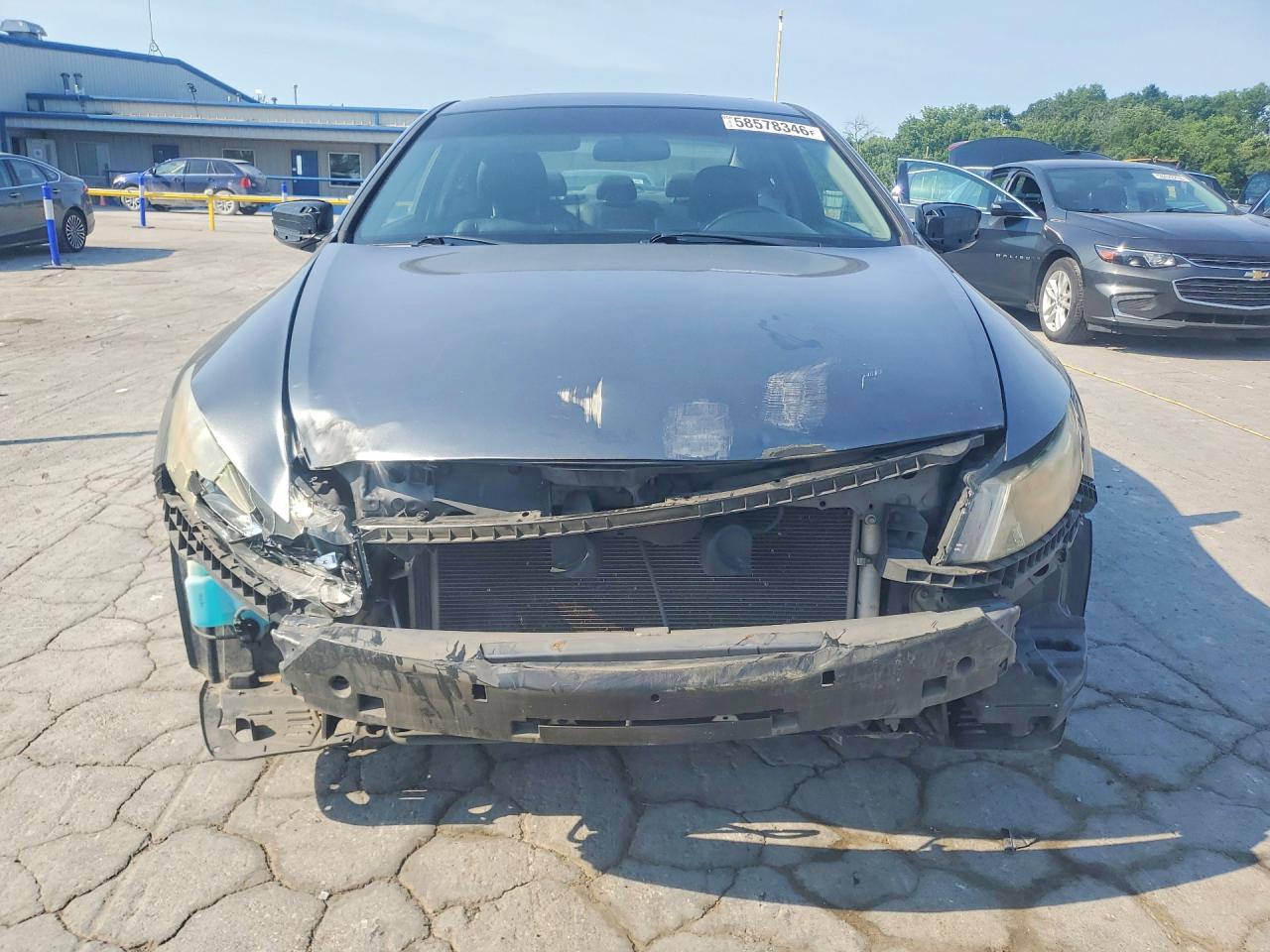 2012 Honda Accord Exl Gray vin: 1HGCS1B86CA012413