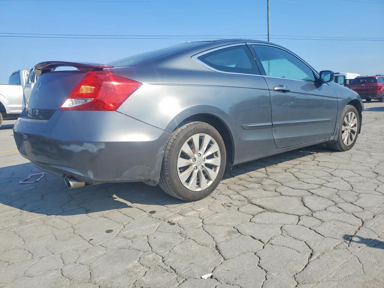 2012 Honda Accord Exl Gray vin: 1HGCS1B86CA012413