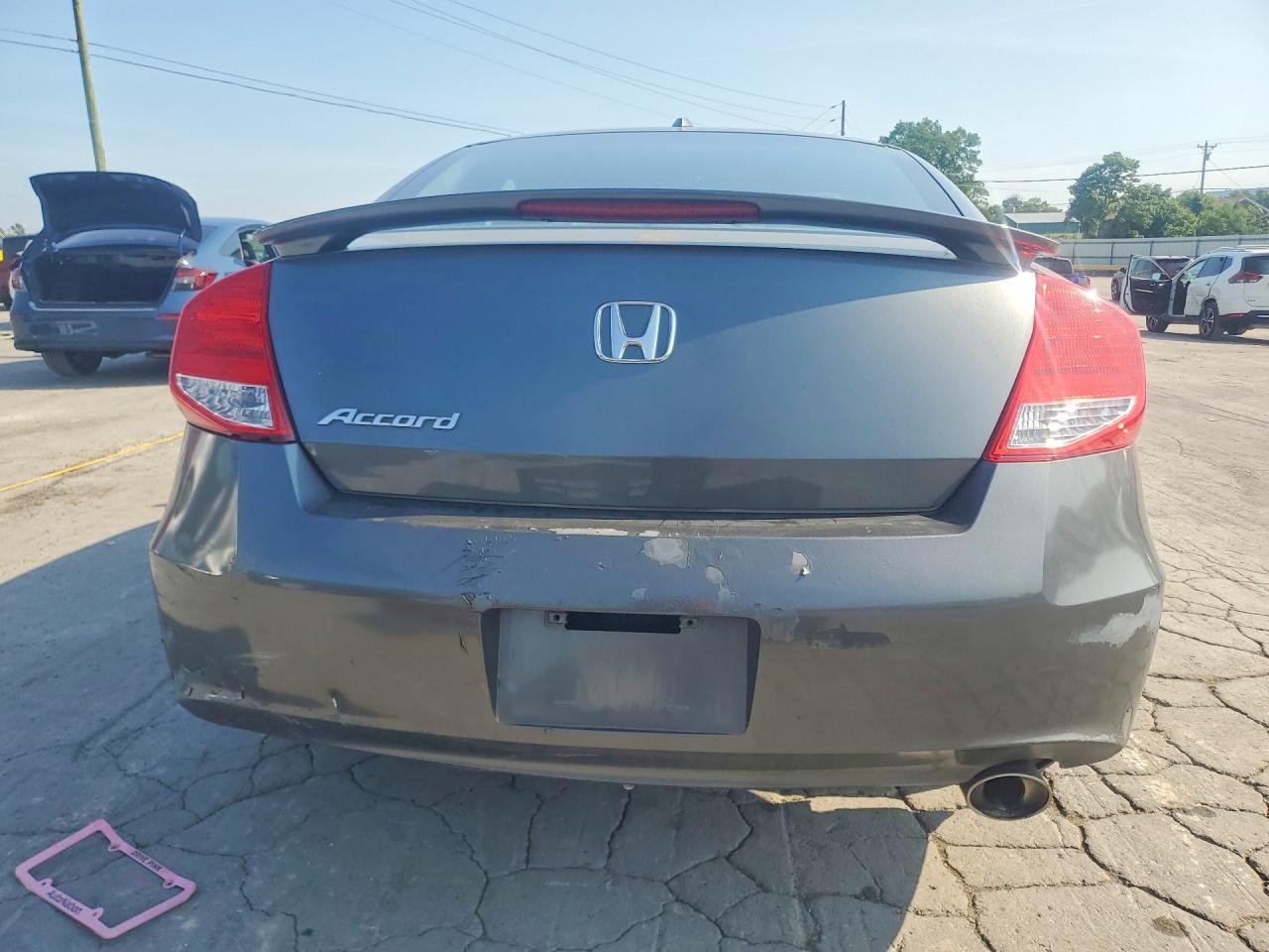 2012 Honda Accord Exl Gray vin: 1HGCS1B86CA012413