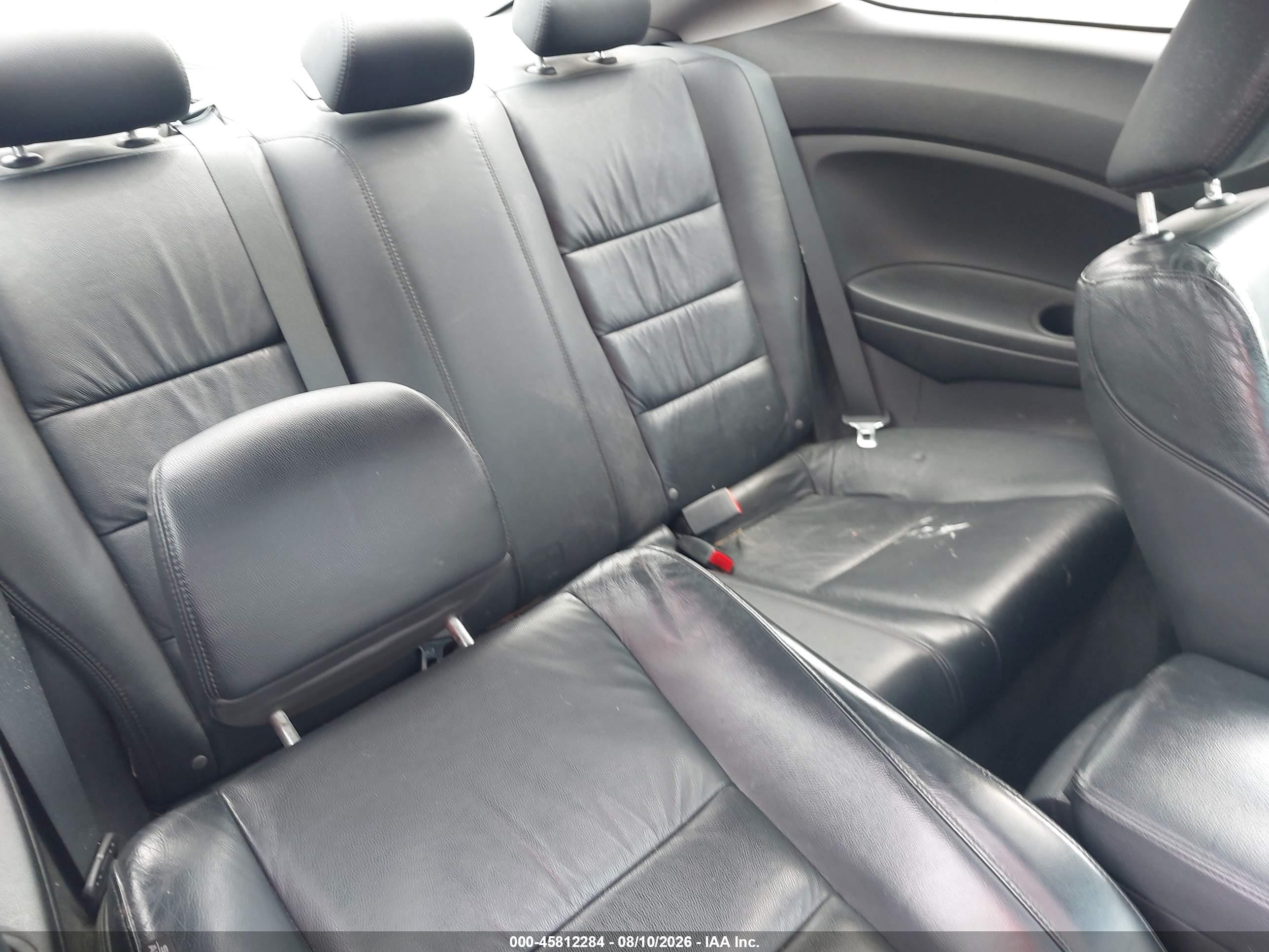 2012 Honda Accord 2.4 Ex-l Black vin: 1HGCS1B86CA015666