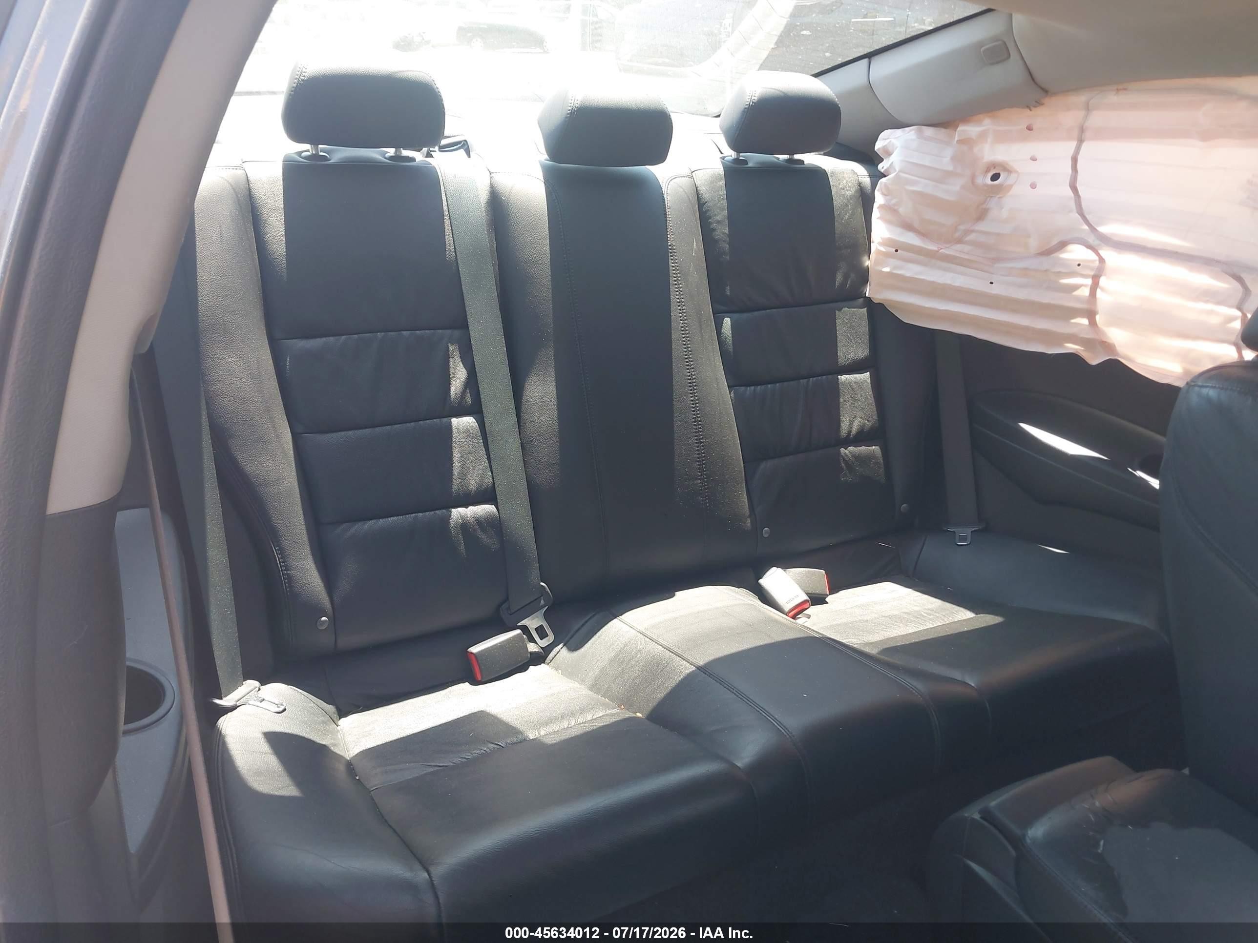 2012 Honda Accord 2.4 Ex-l Gray vin: 1HGCS1B86CA018289