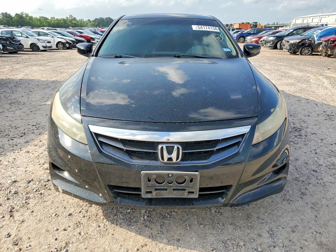 2012 Honda Accord Exl Черный vin: 1HGCS1B86CA020009