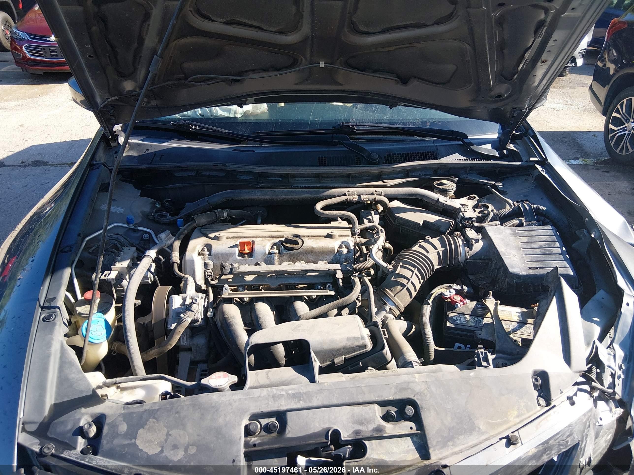 2012 Honda Accord 2.4 Ex-l Gray vin: 1HGCS1B86CA020589