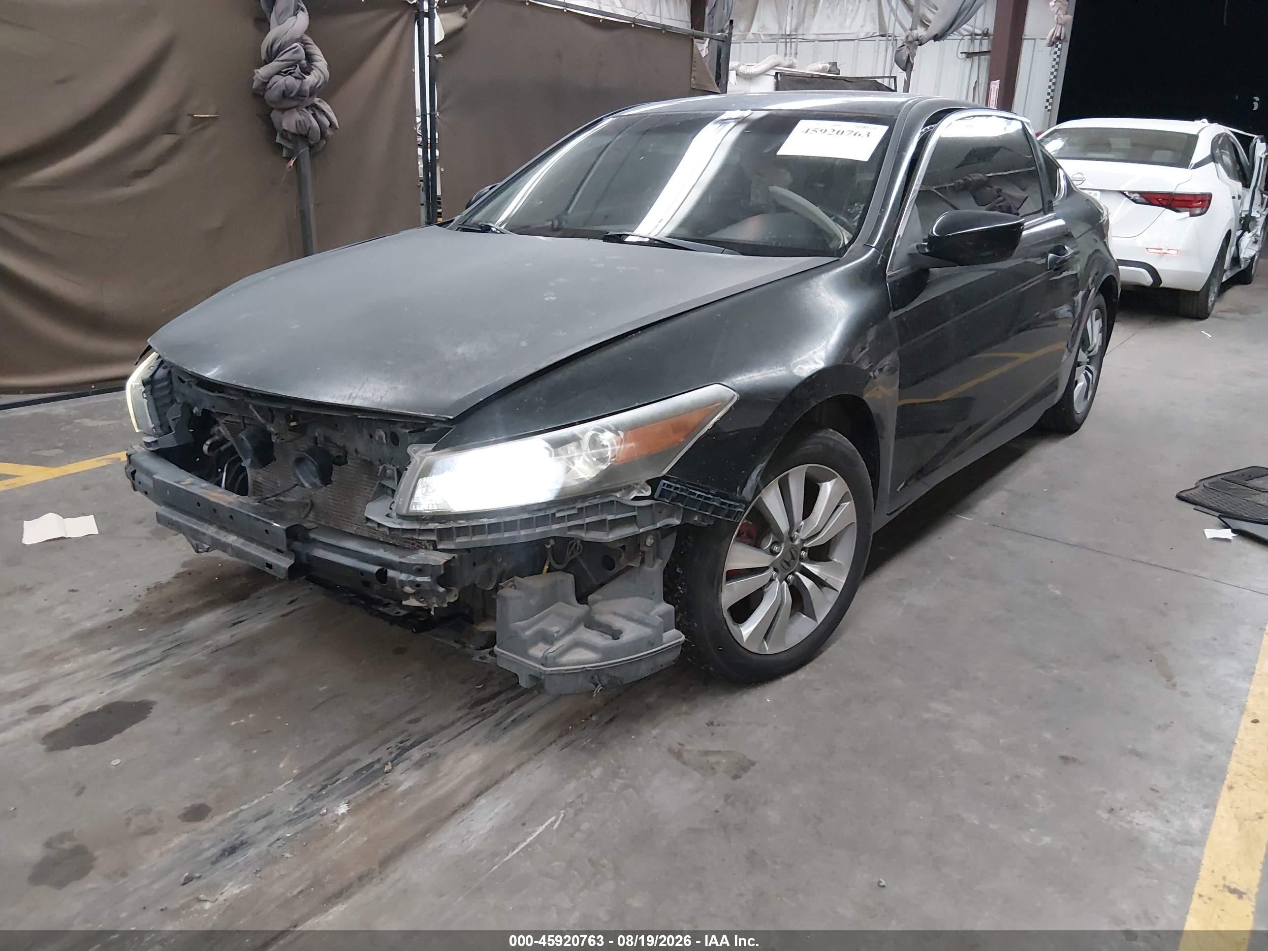 2012 Honda Accord 2.4 Ex-l Черный vin: 1HGCS1B87CA008273