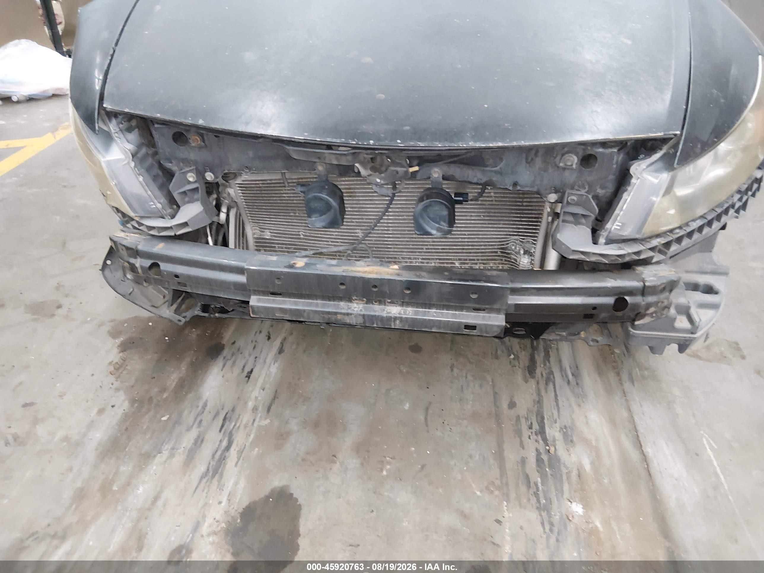 2012 Honda Accord 2.4 Ex-l Черный vin: 1HGCS1B87CA008273