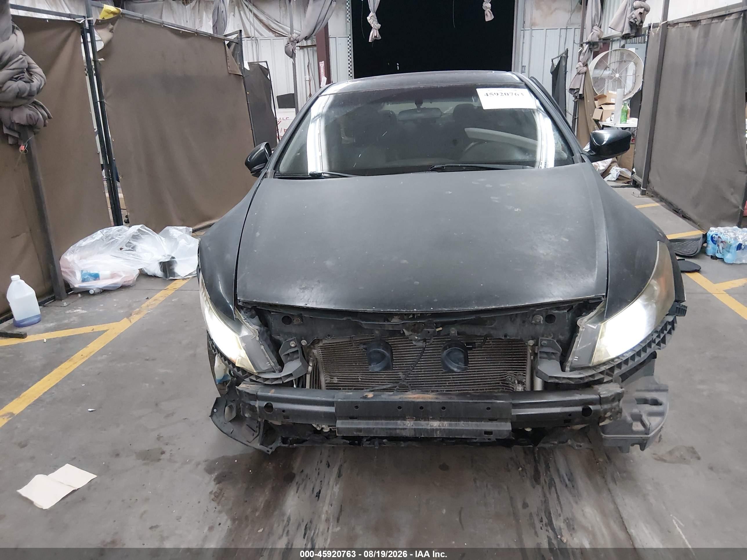 2012 Honda Accord 2.4 Ex-l Черный vin: 1HGCS1B87CA008273