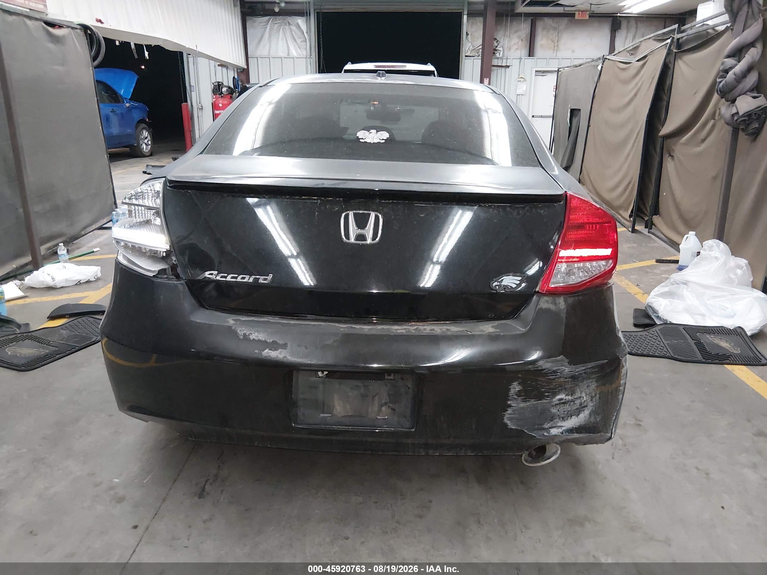 2012 Honda Accord 2.4 Ex-l Черный vin: 1HGCS1B87CA008273