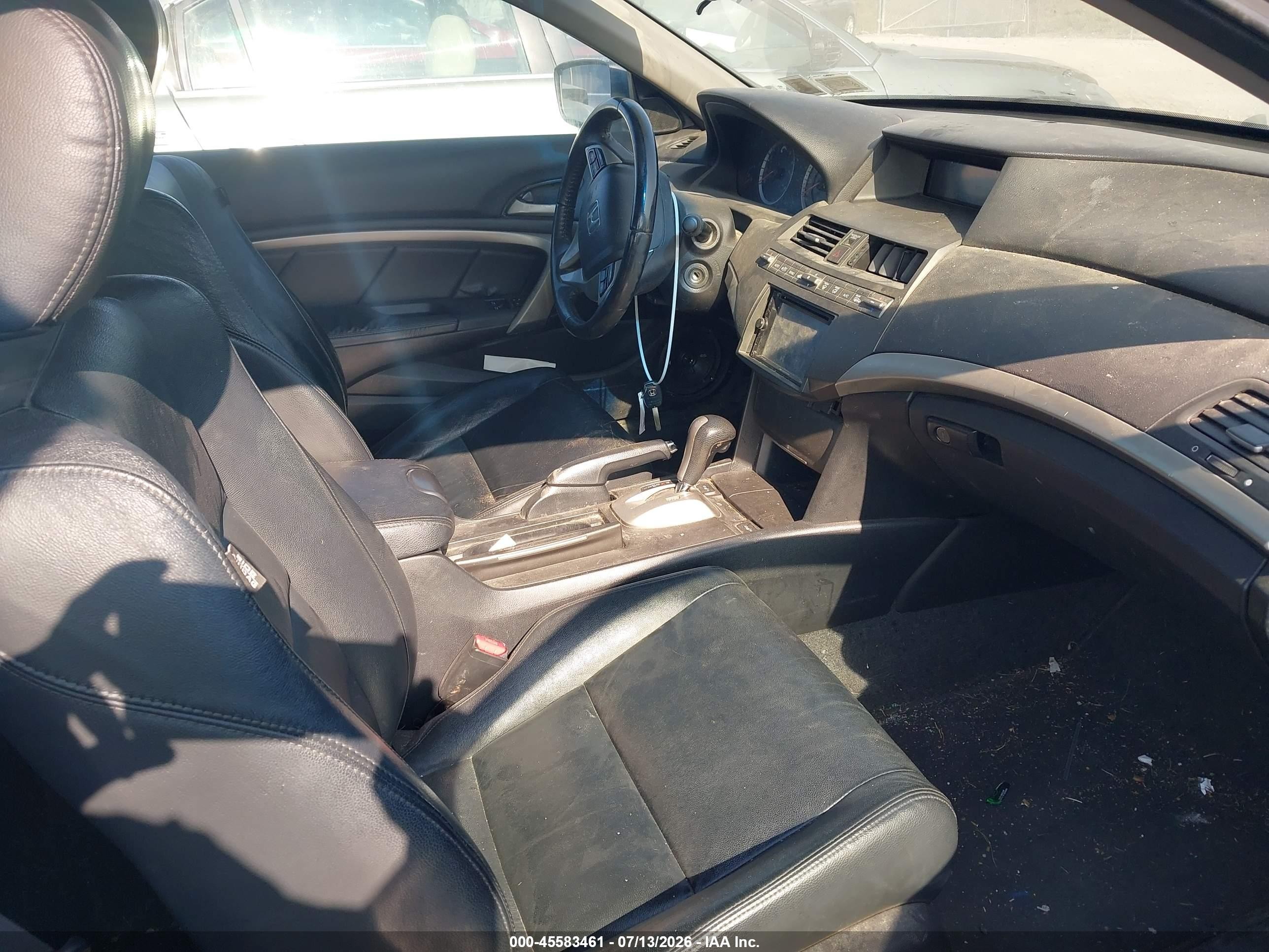 2012 Honda Accord 2.4 Ex-l Gray vin: 1HGCS1B87CA008533