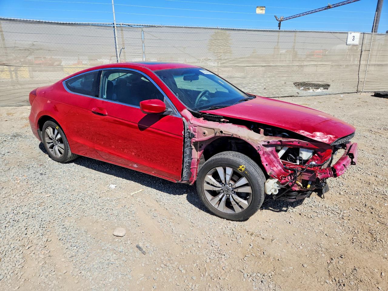 2012 Honda Accord Exl Red vin: 1HGCS1B87CA010539