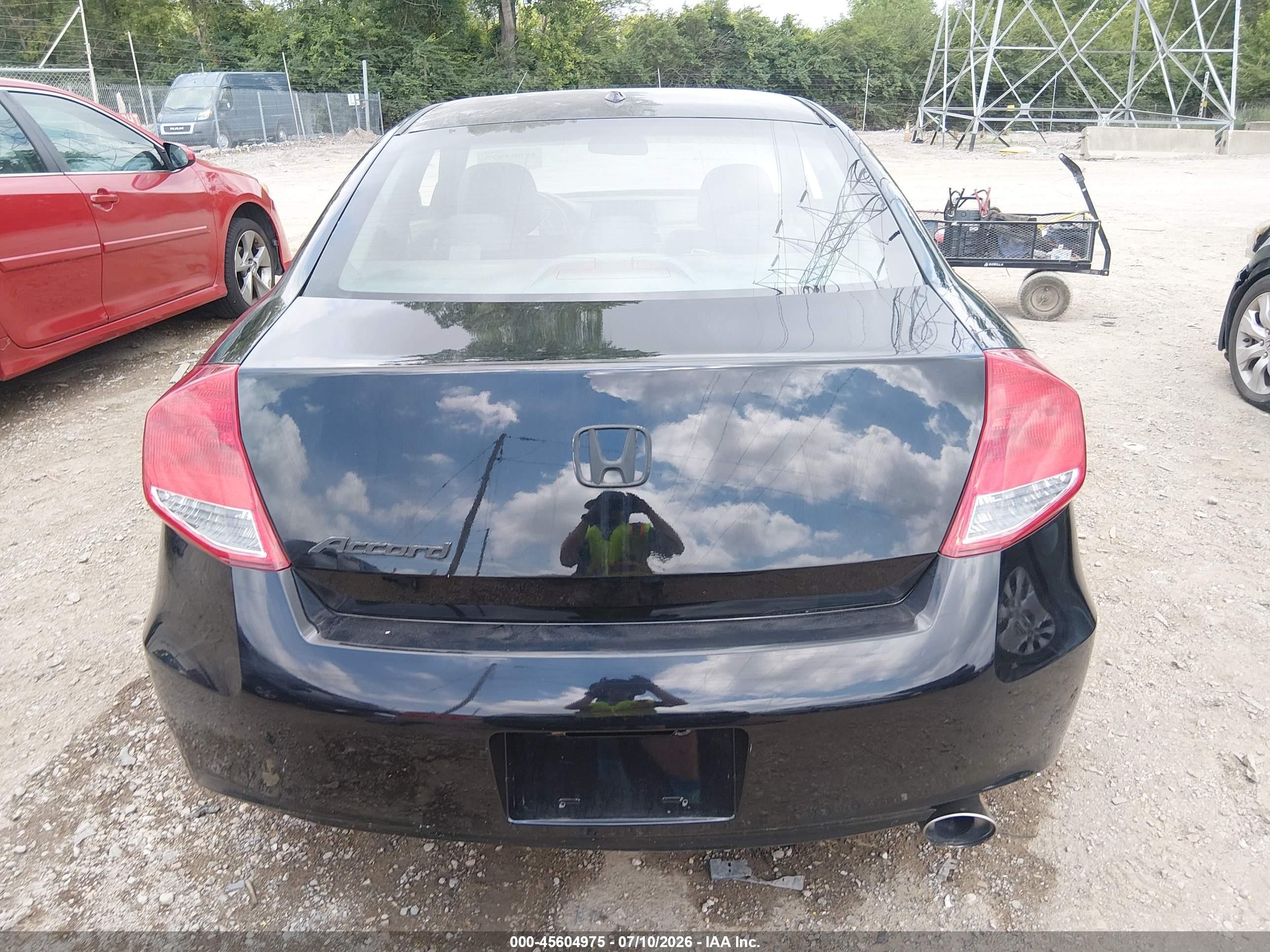 2012 Honda Accord 2.4 Ex-l Черный vin: 1HGCS1B87CA015482