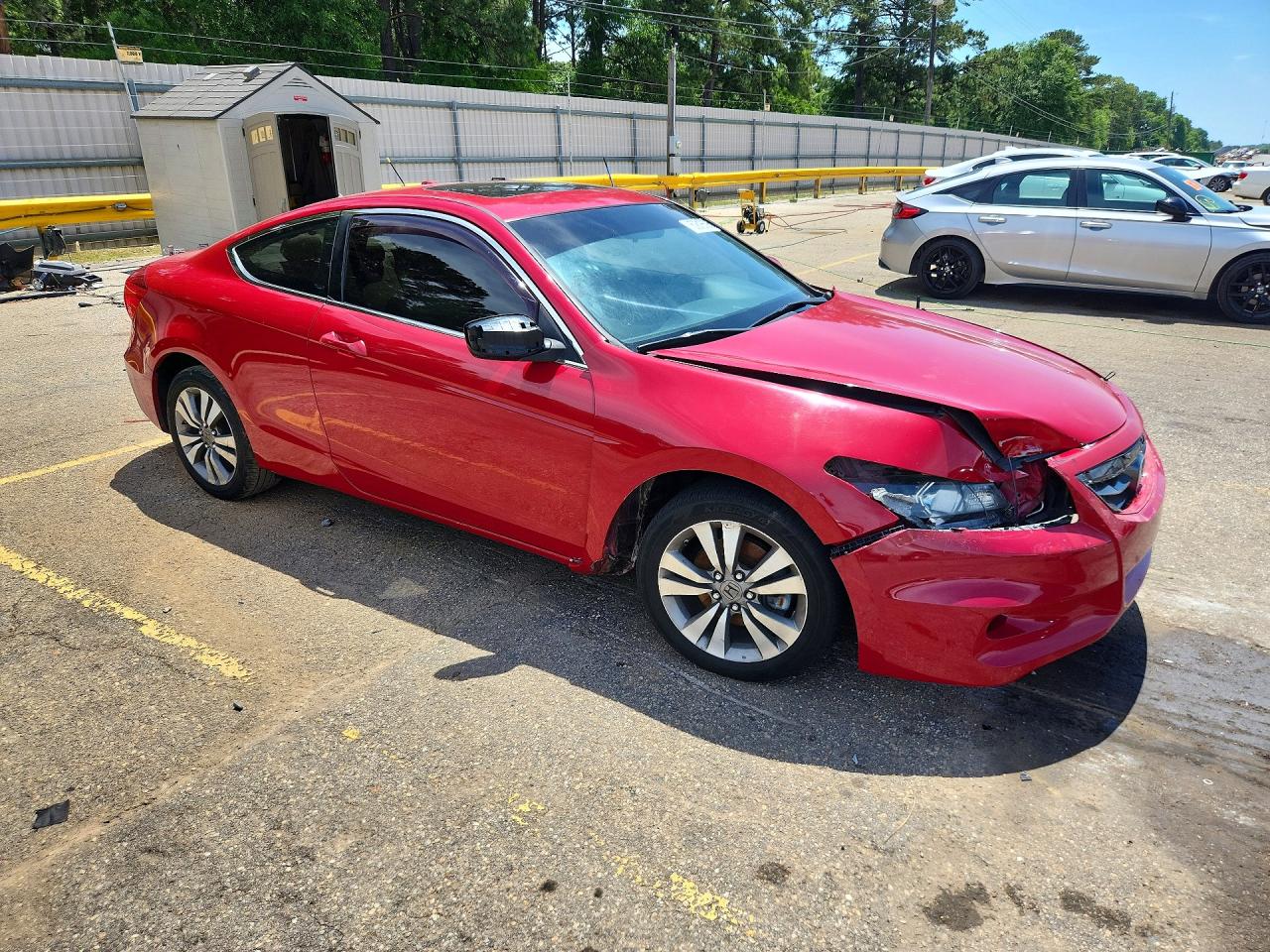 2012 Honda Accord Exl Red vin: 1HGCS1B87CA016230