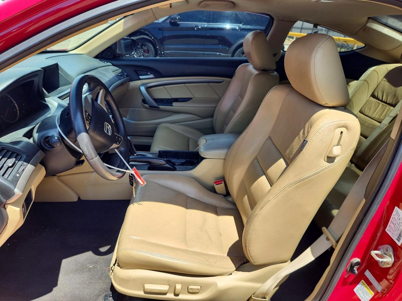 2012 Honda Accord Exl Red vin: 1HGCS1B87CA016230