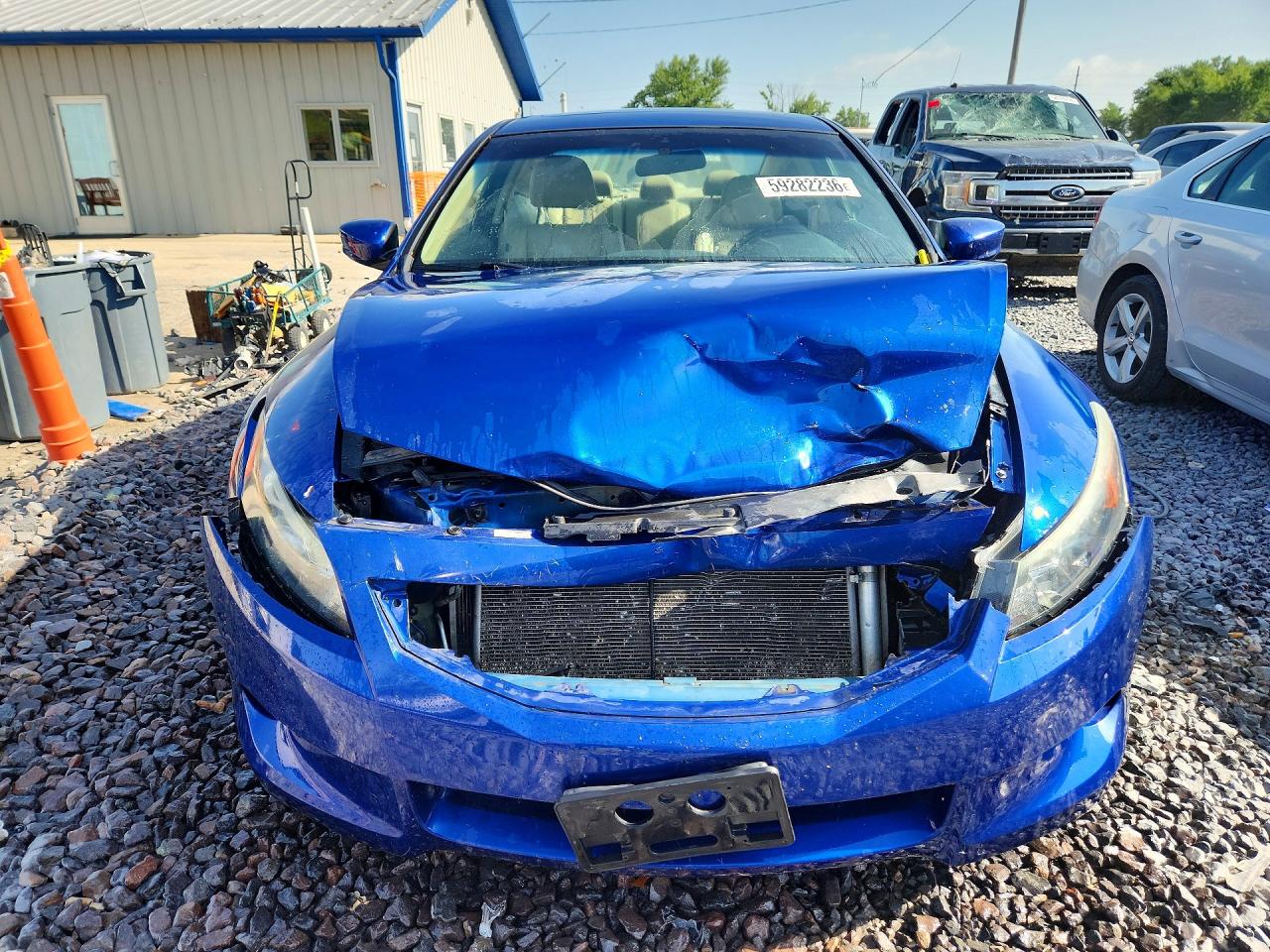 2010 Honda Accord Exl Blue vin: 1HGCS1B88AA000860